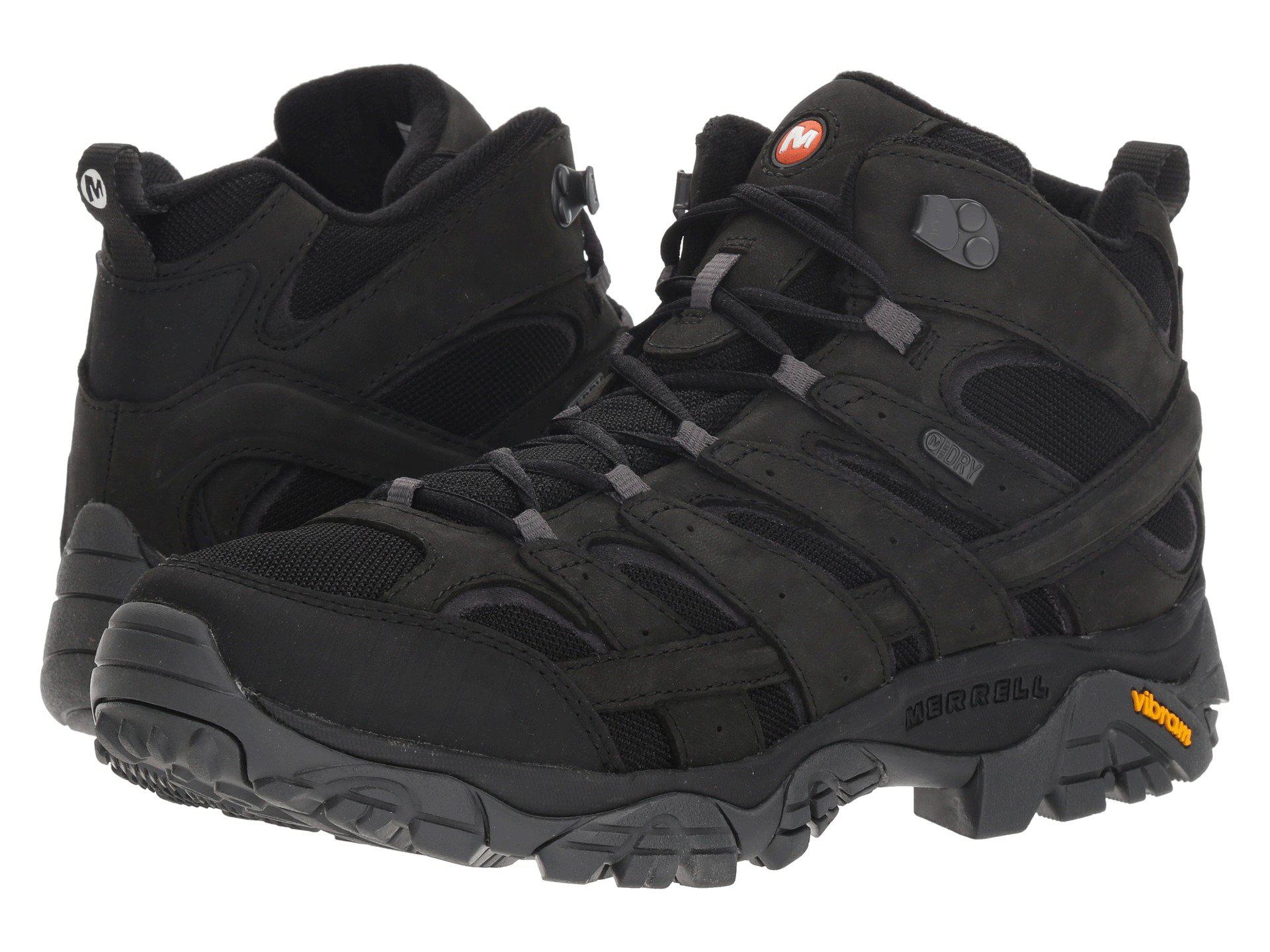 merrell men's moab 2 smooth gtx low rise hiking boots
