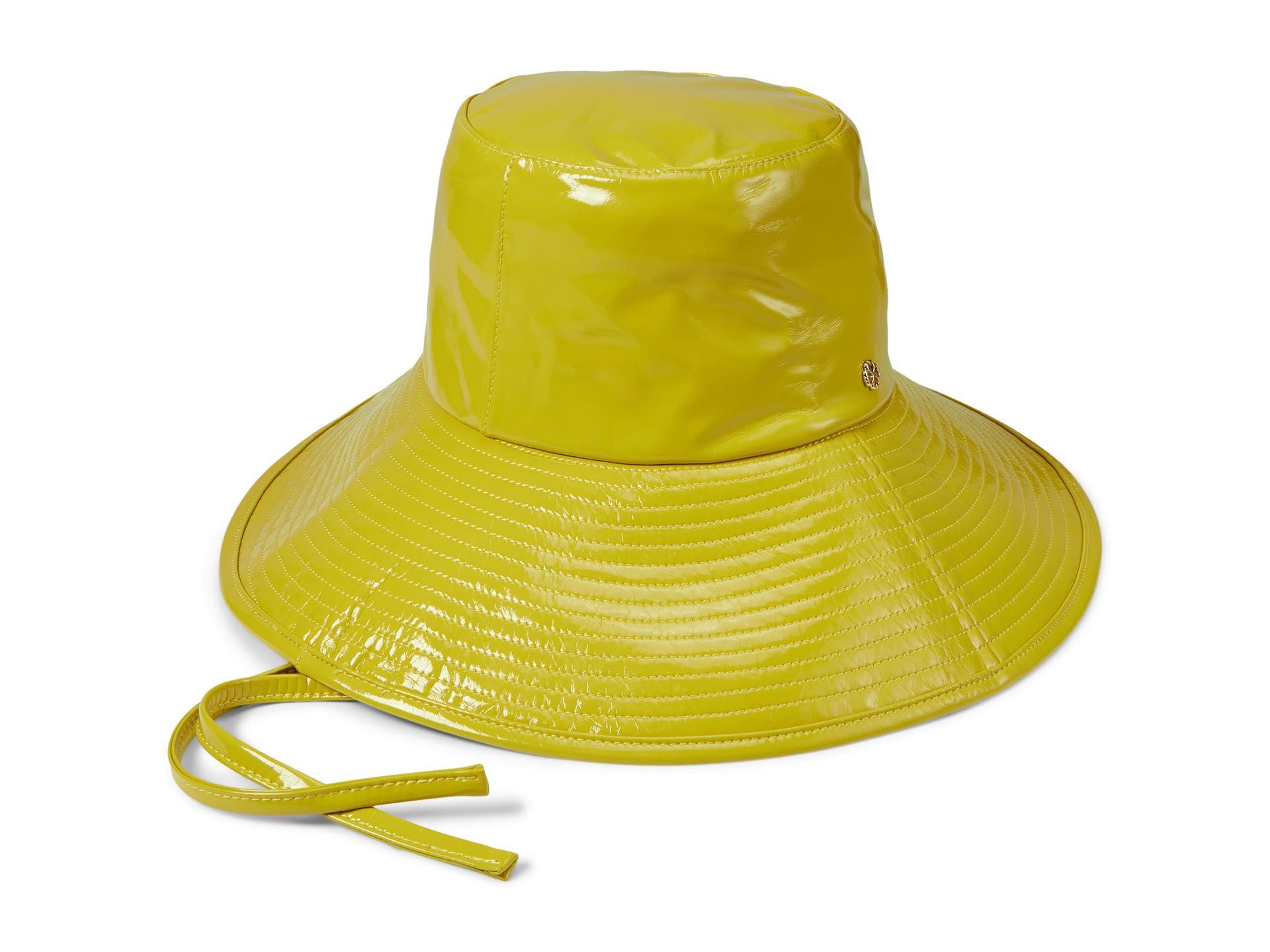 Kate Spade Long Brim Rain Bucket Hat in Yellow | Lyst