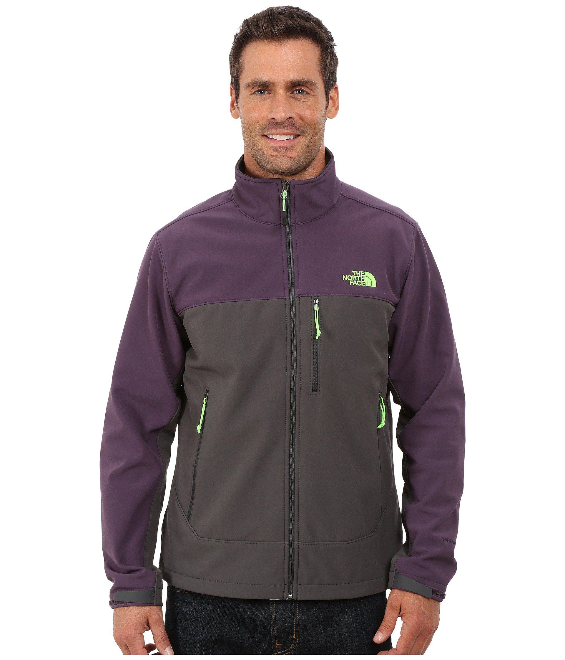 The North Face Apex Bionic Jacket (asphalt Grey/dark Eggplant Purple (prior  Season)) Men's Coat for Men - Lyst