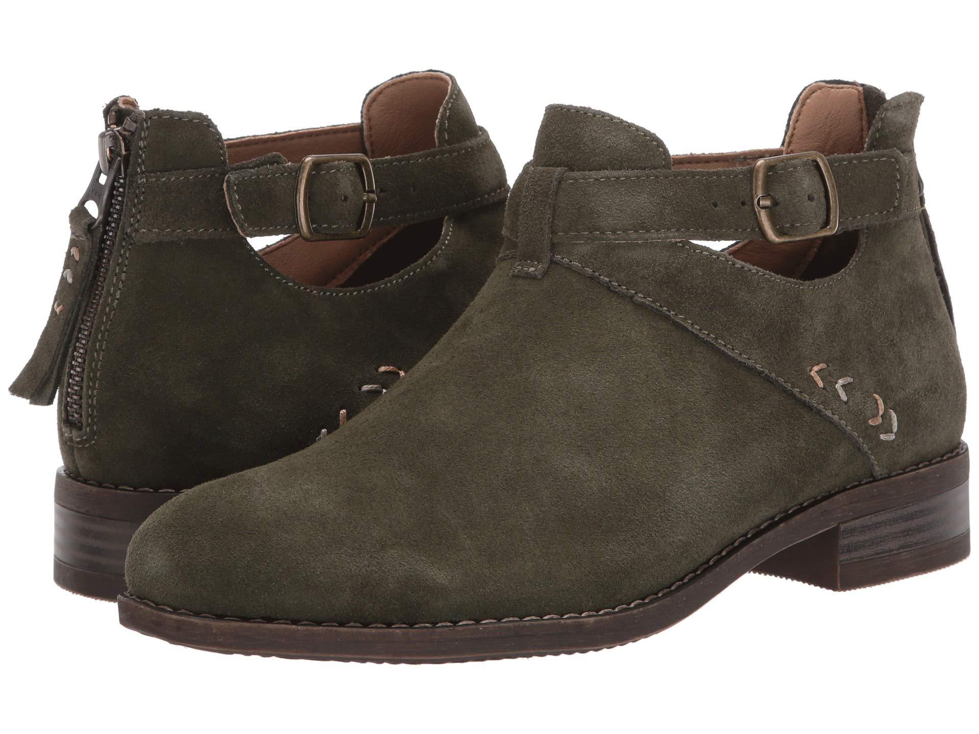 skechers womens sepia flat heel booties