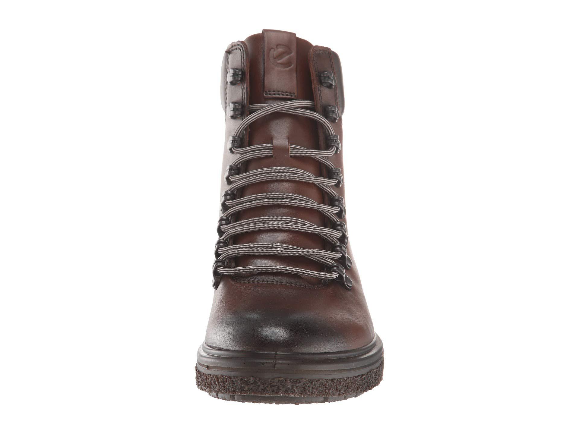 ecco womens lace up boots