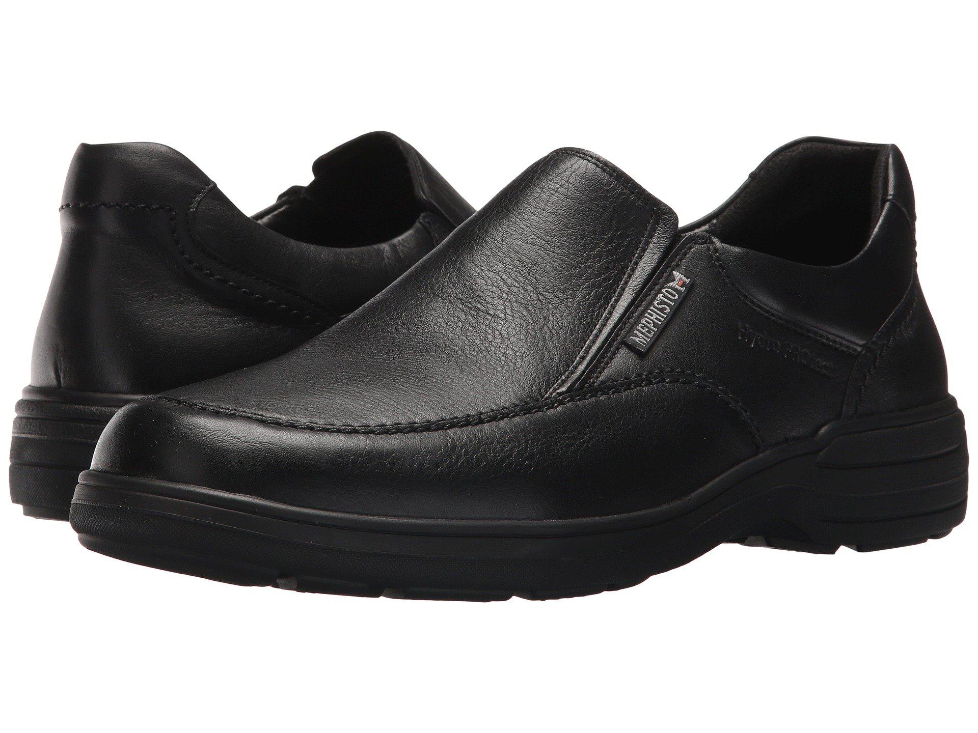 black slide on dress shoes
