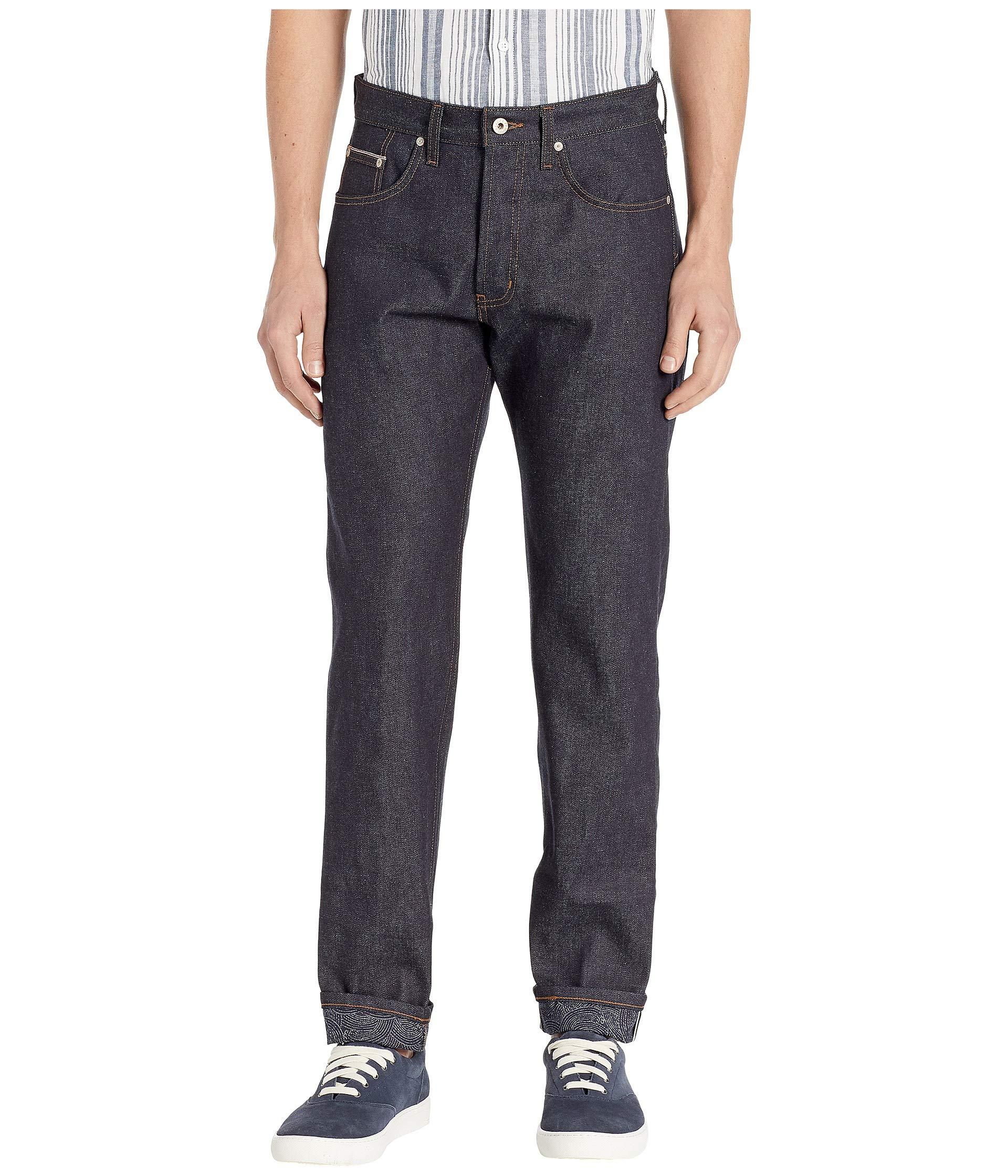 naked and famous easy guy featherweight dungaree selvedge