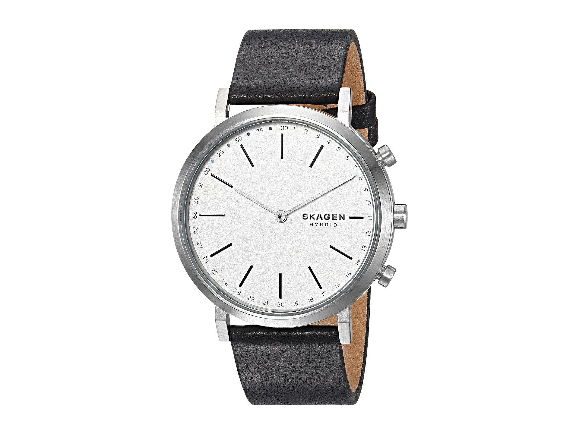 Skagen Hald Connected Hybrid Smartwatch - Skt1205 in Black - Lyst