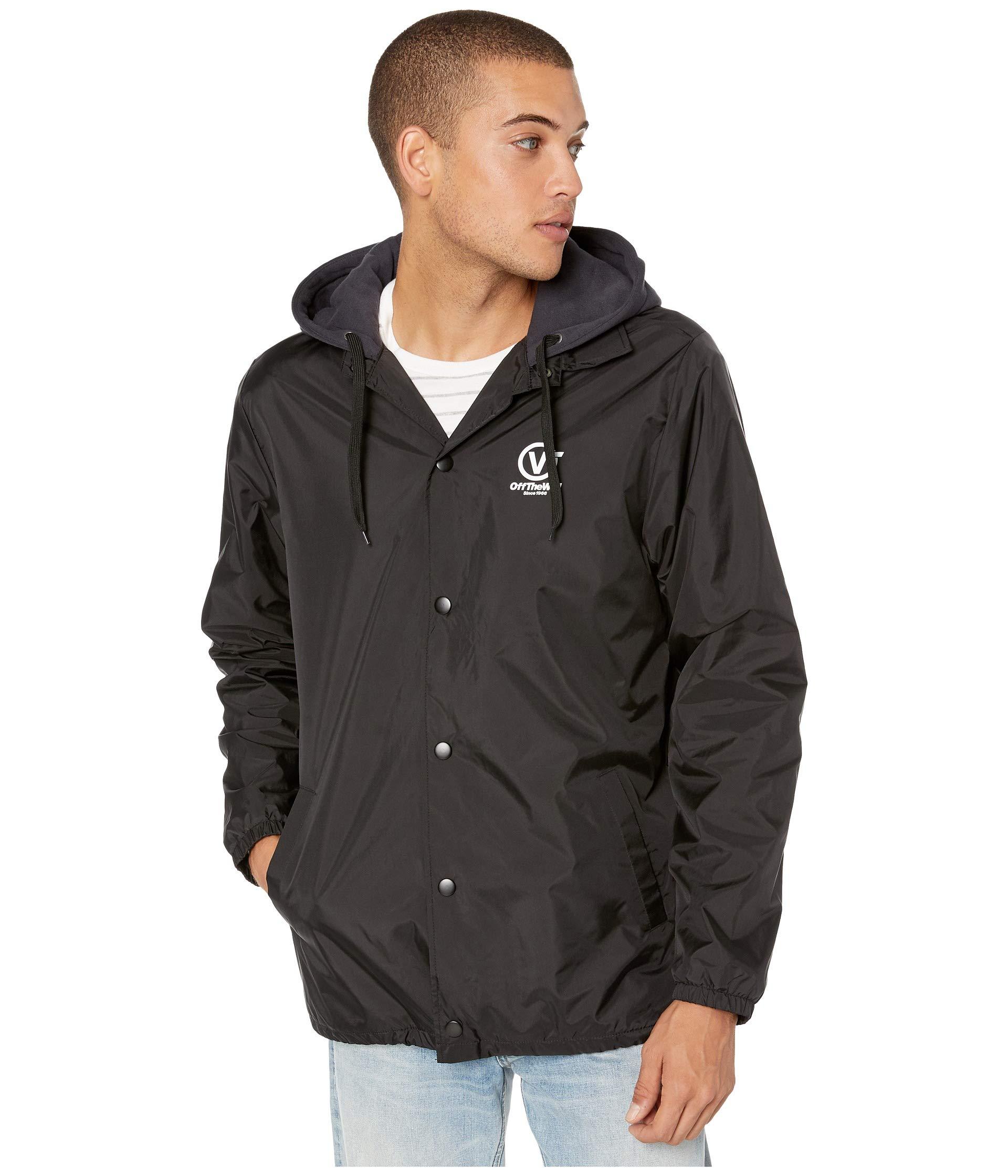 vans riley jacket black