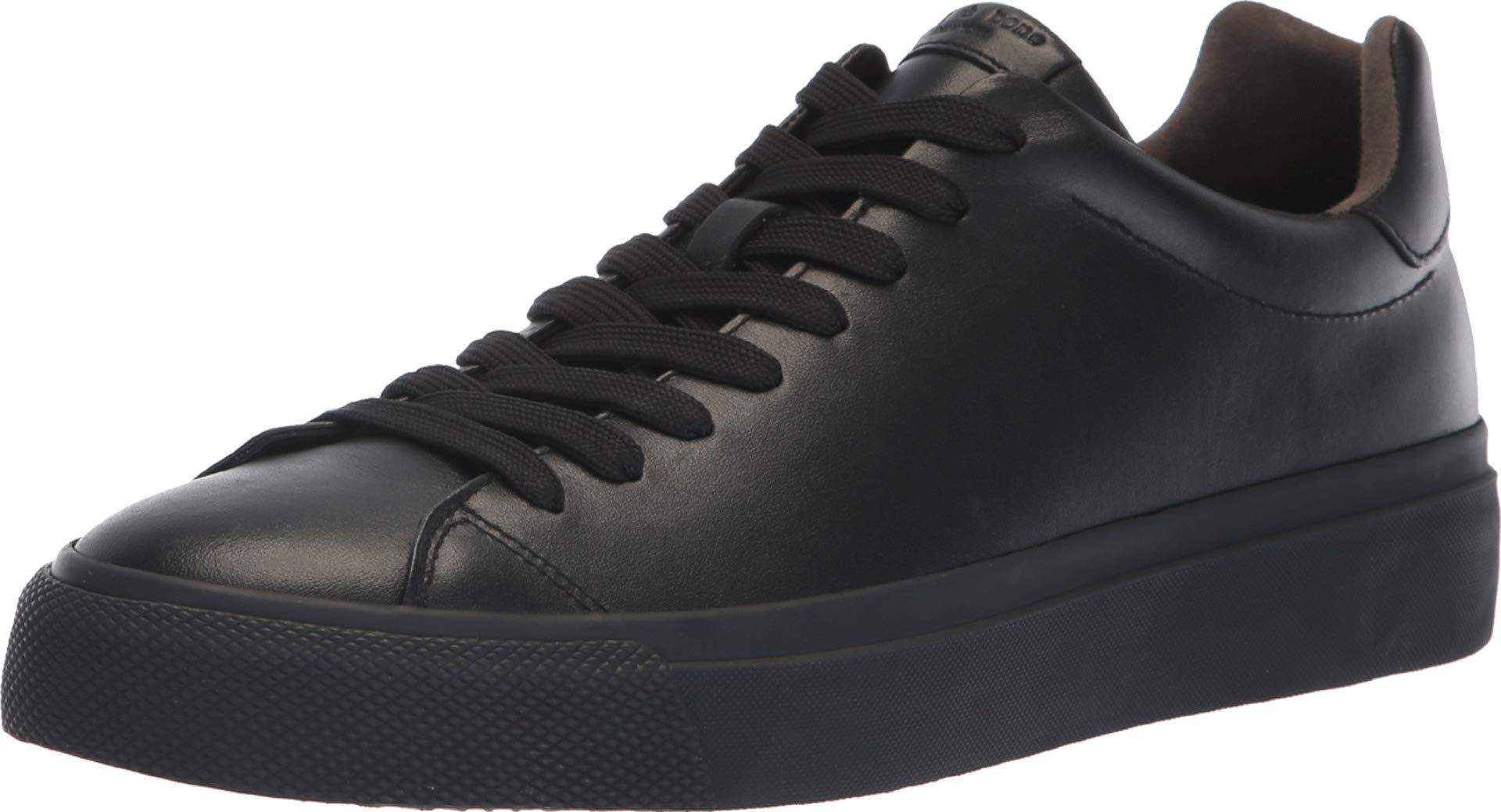 Rag & Bone Leather Rb1 Low Top Sneakers in Black for Men - Lyst