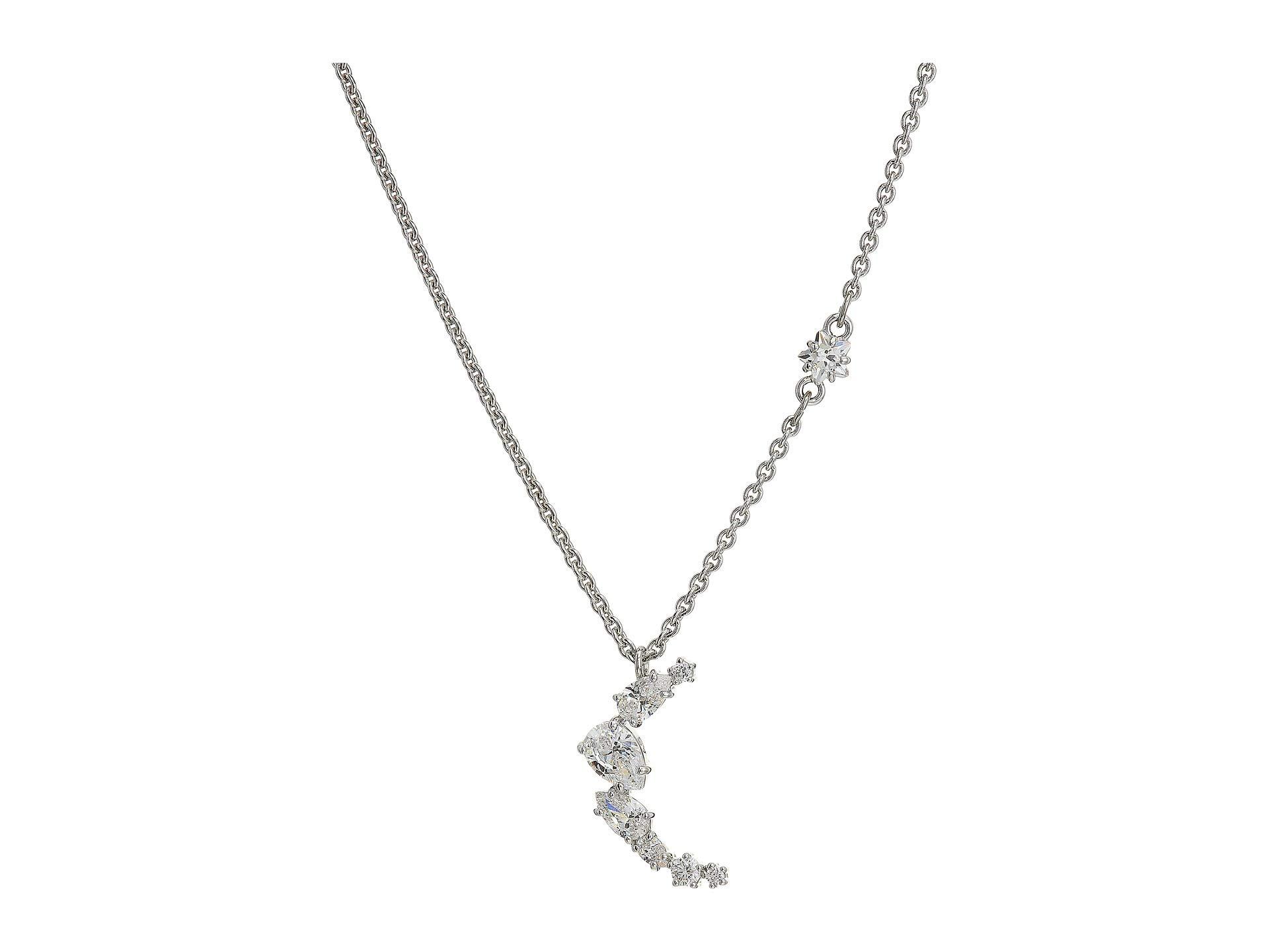 Swarovski Penelope Cruz Moonsun Collection Moon Pendant Necklace in White |  Lyst