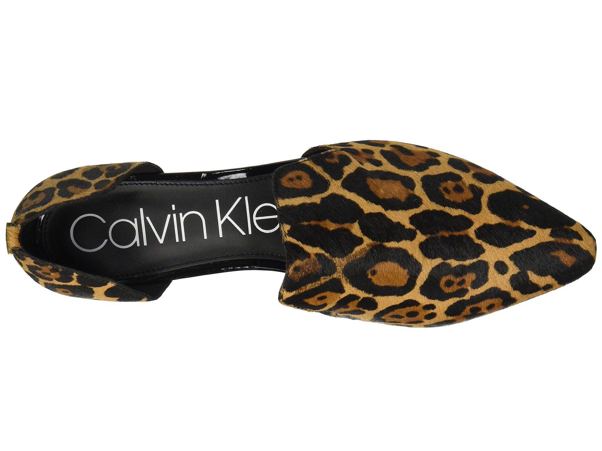 calvin klein edona leopard