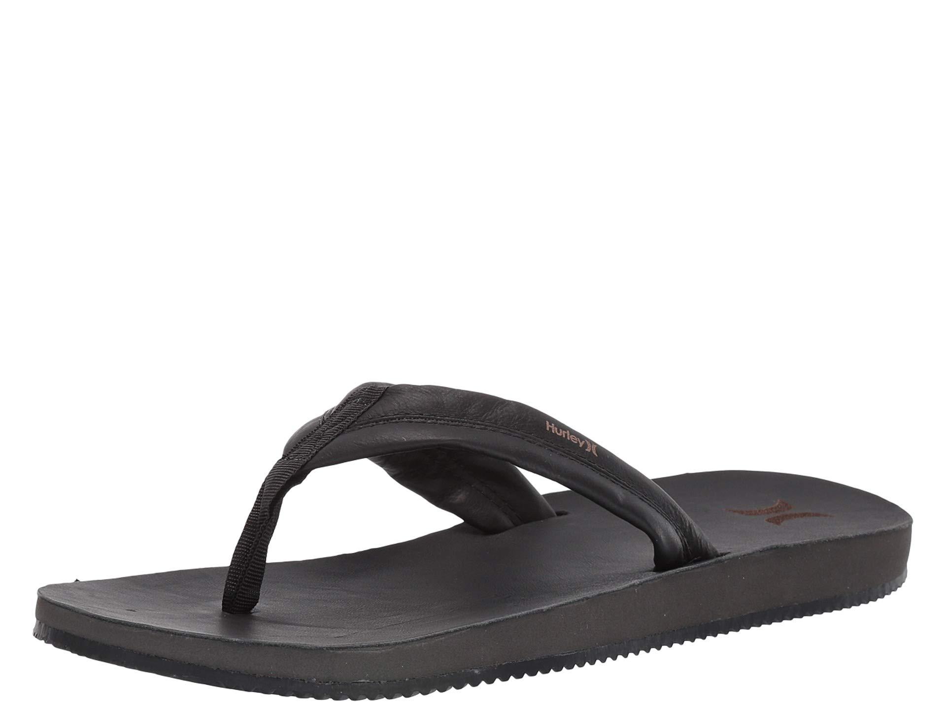 hurley lunar leather sandal