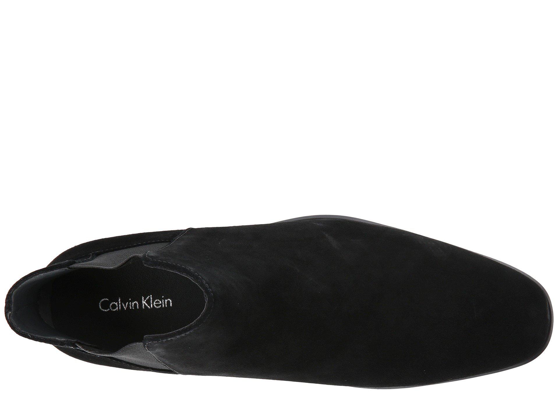 calvin klein men's larry ankle bootie