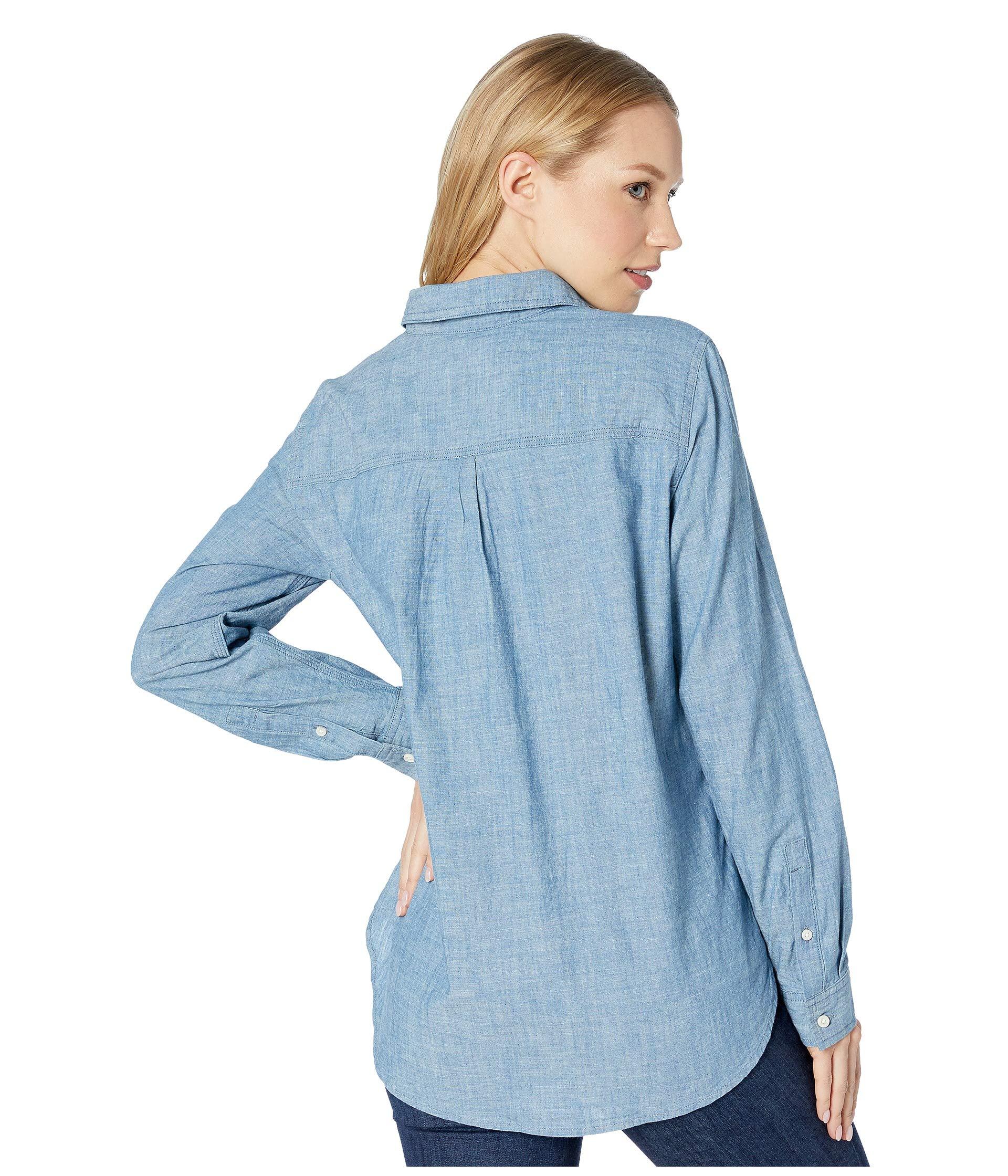 levi's chambray shirt women's