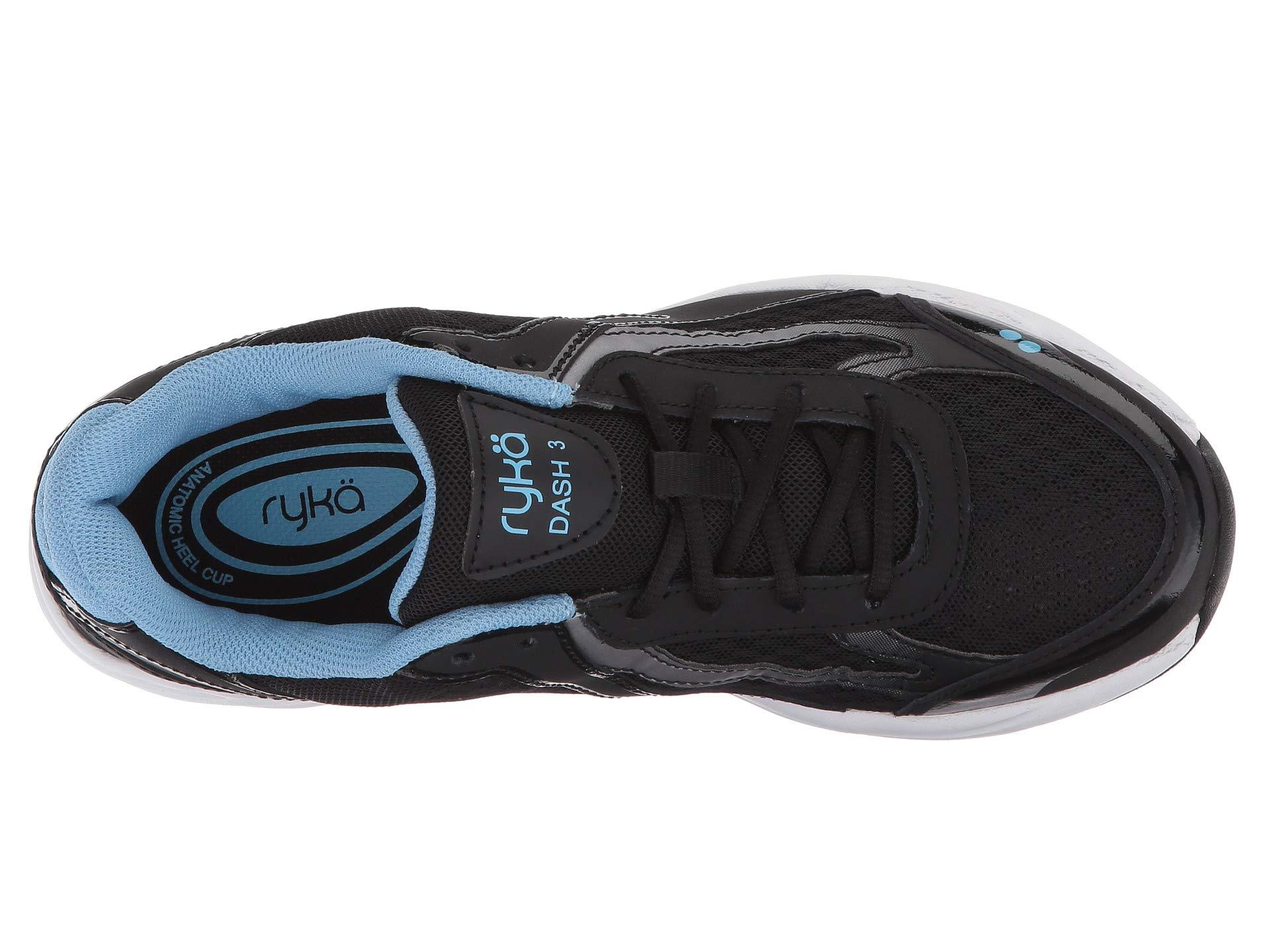 Ryka Synthetic Dash 3 Sneaker in Black/Light Blue (Black) - Save 31% - Lyst