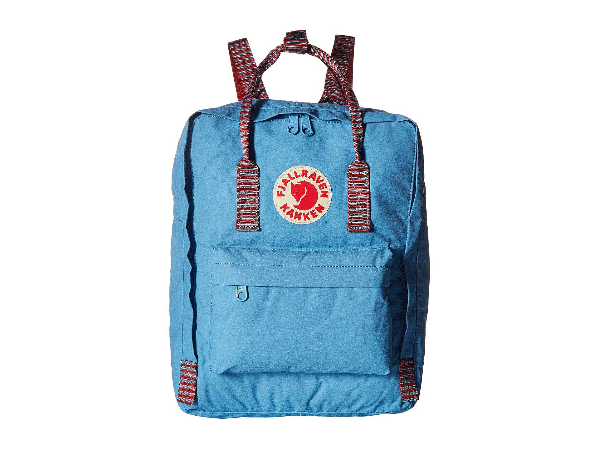 kanken pink air blue