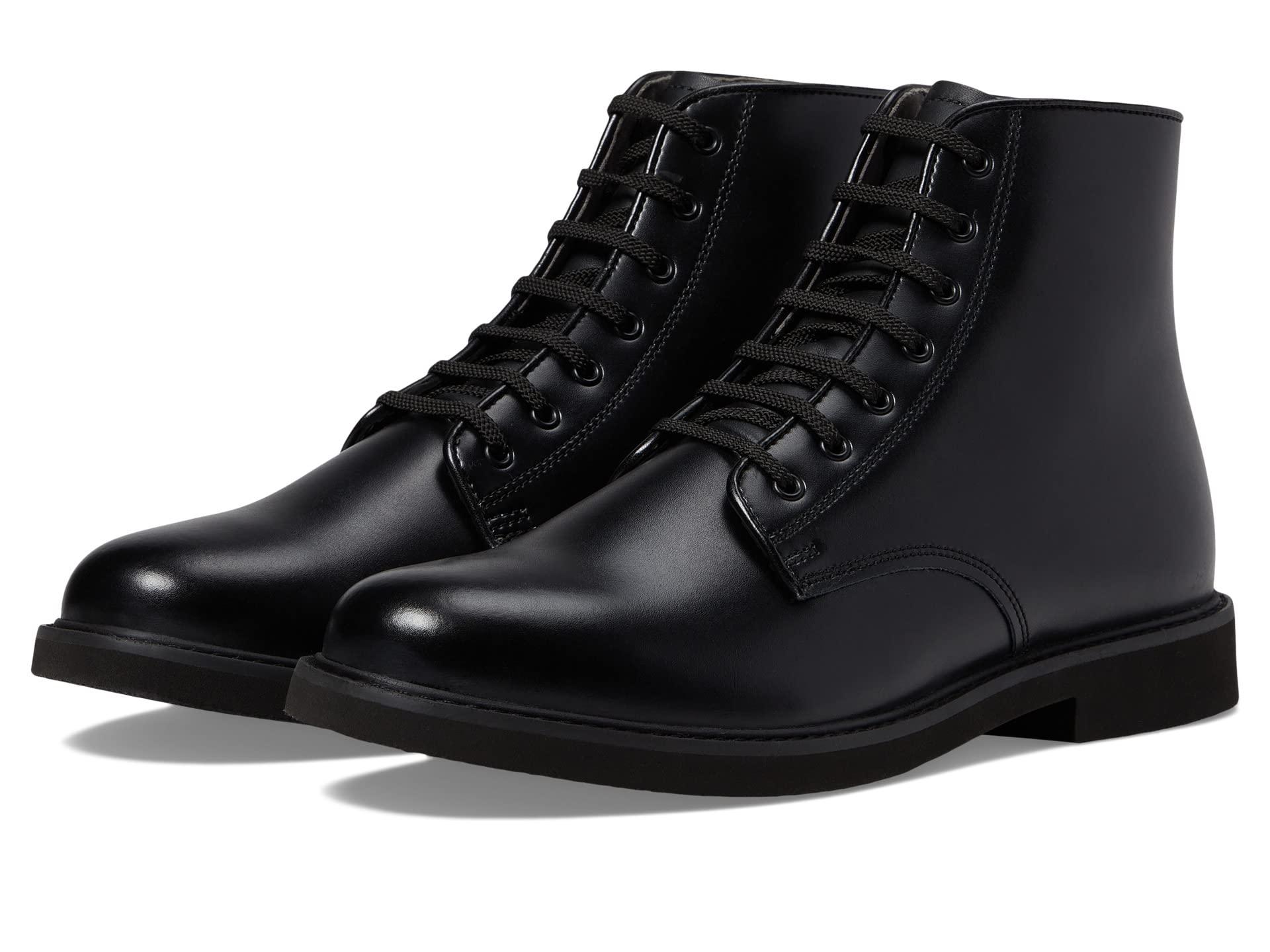 Bates Sentinel Leather Lace-up High Shine Chukka in Black for Men | Lyst