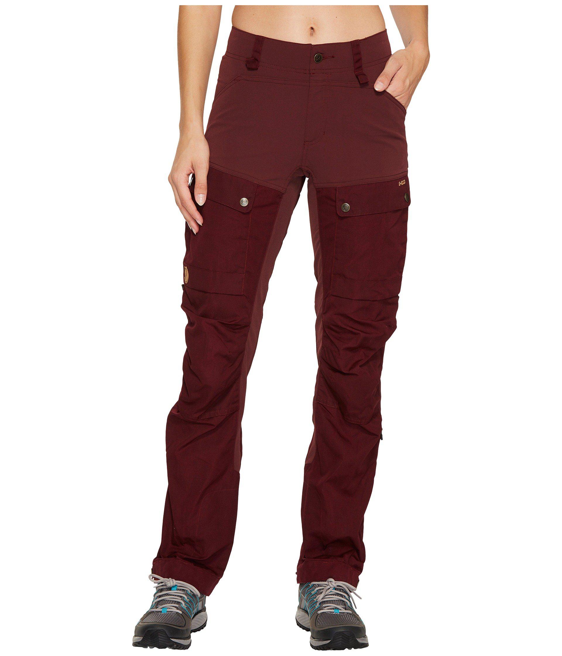 Fjallraven Synthetic Keb Trousers (dark Women's Casual Pants in
