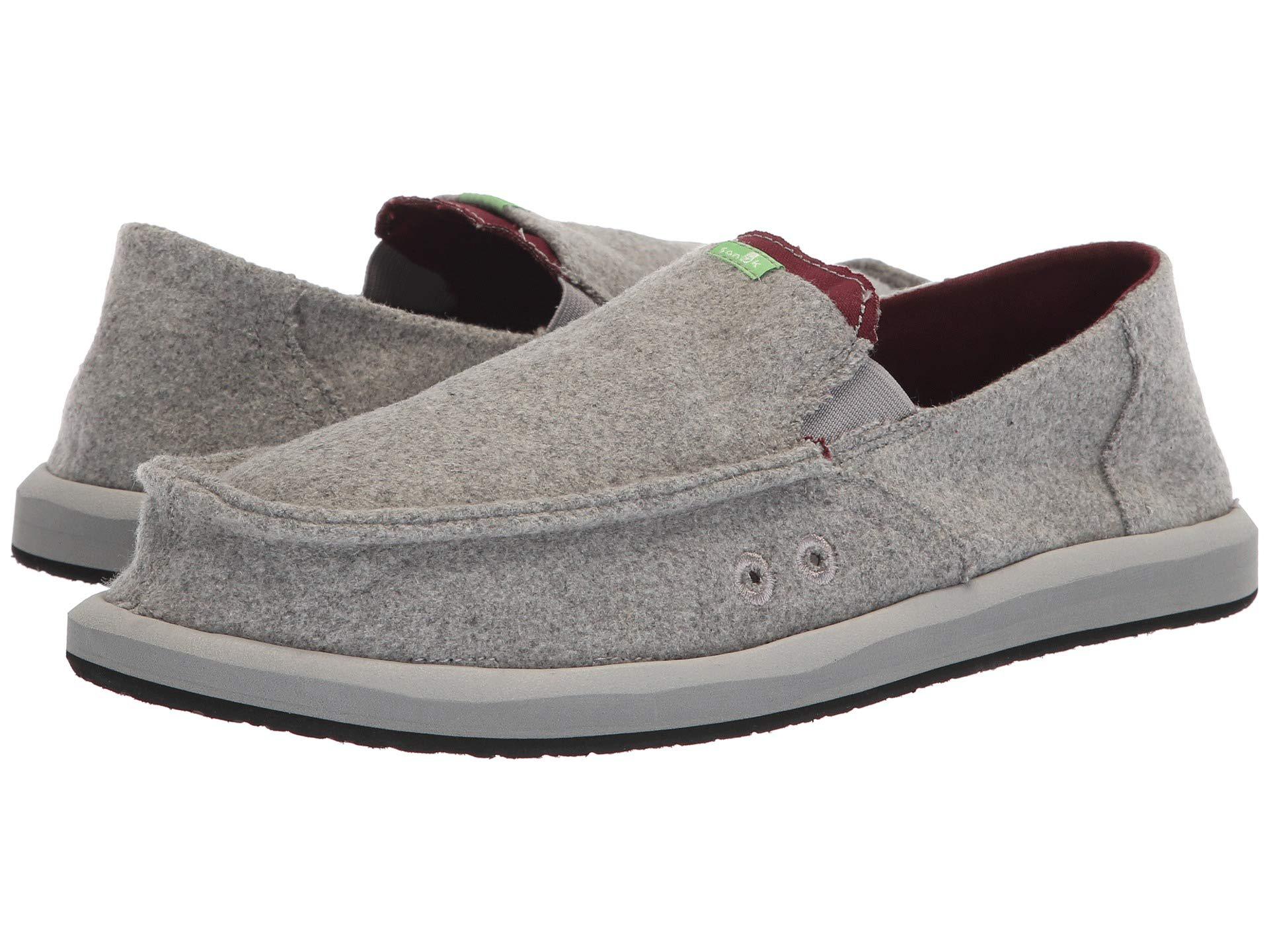 57 Sports Boys gray slip on shoes for Women