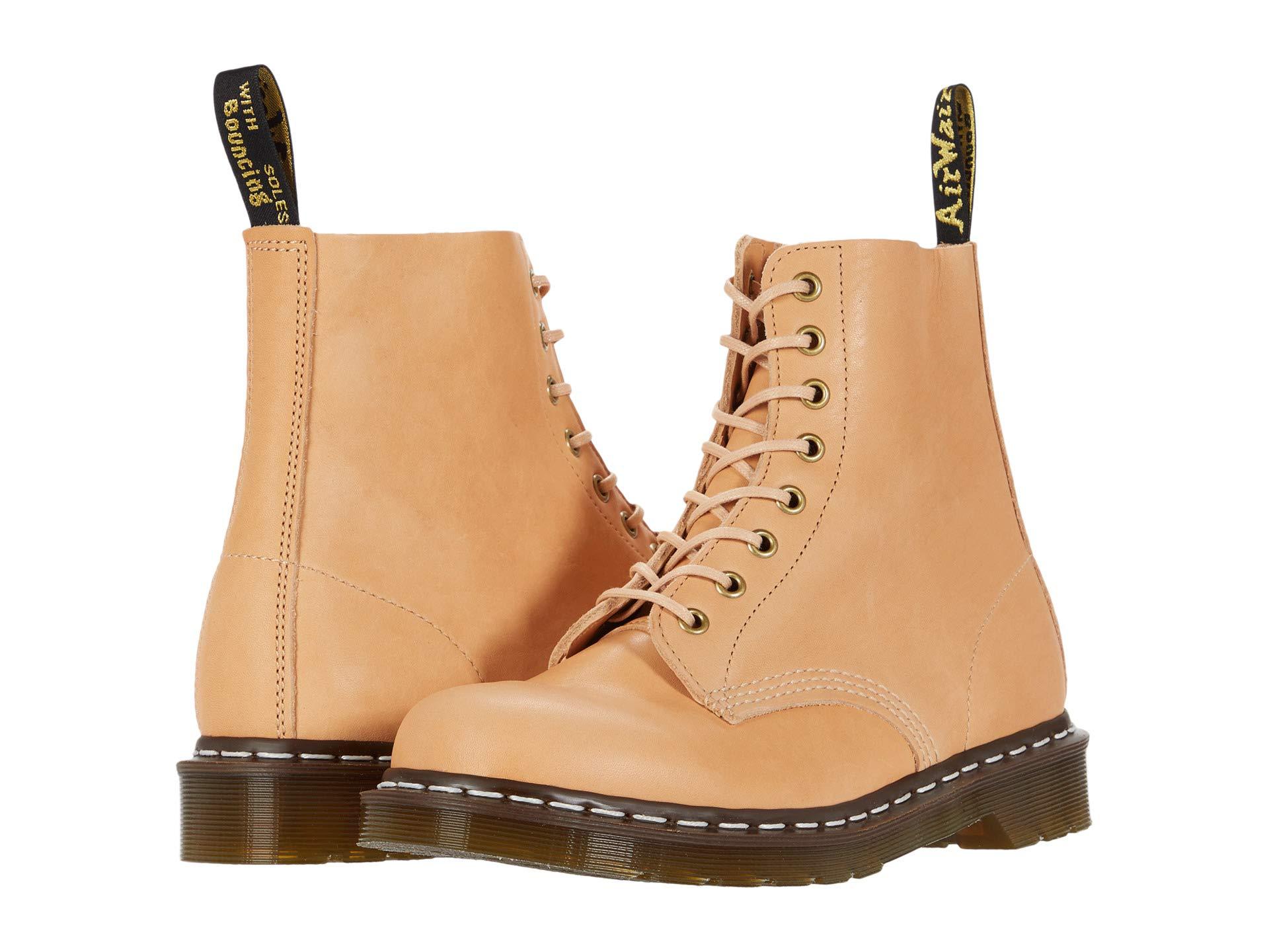 Dr. Martens Leather 1460 Pascal Made In England in Beige (Natural) | Lyst