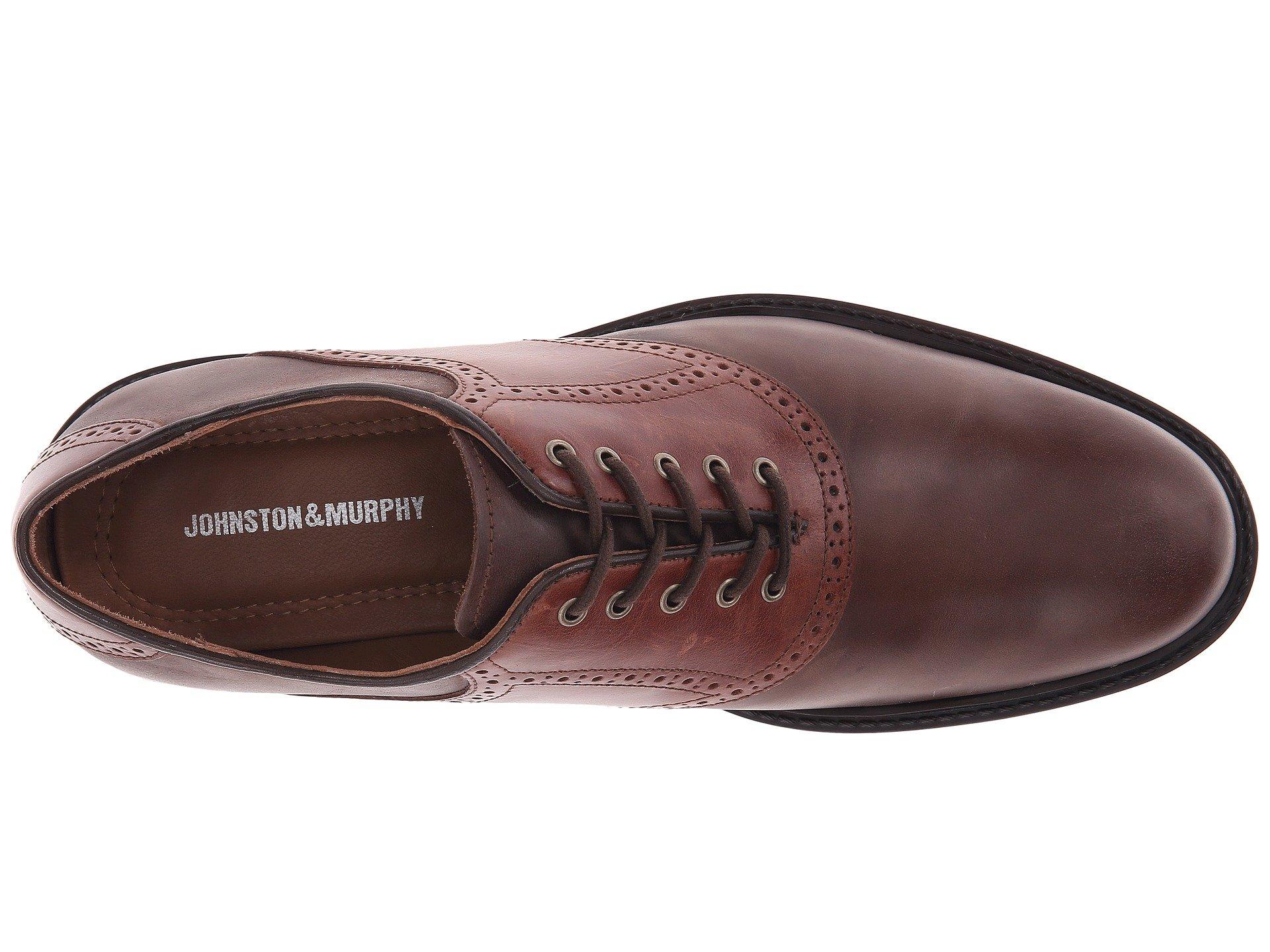johnston & murphy tabor saddle oxfords