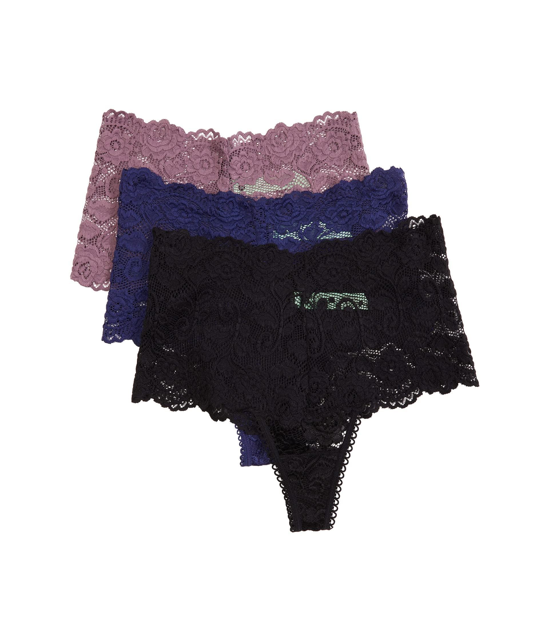 Honeydew Intimates Margo High Waist Thong 3pack in Blue Lyst