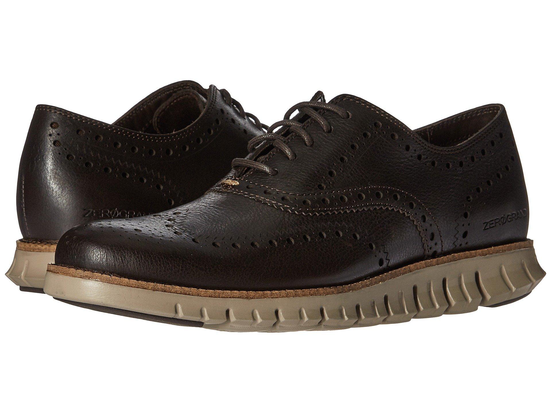 Cole Haan Leather Zerogrand Wing Ox in Brown for Men - Lyst