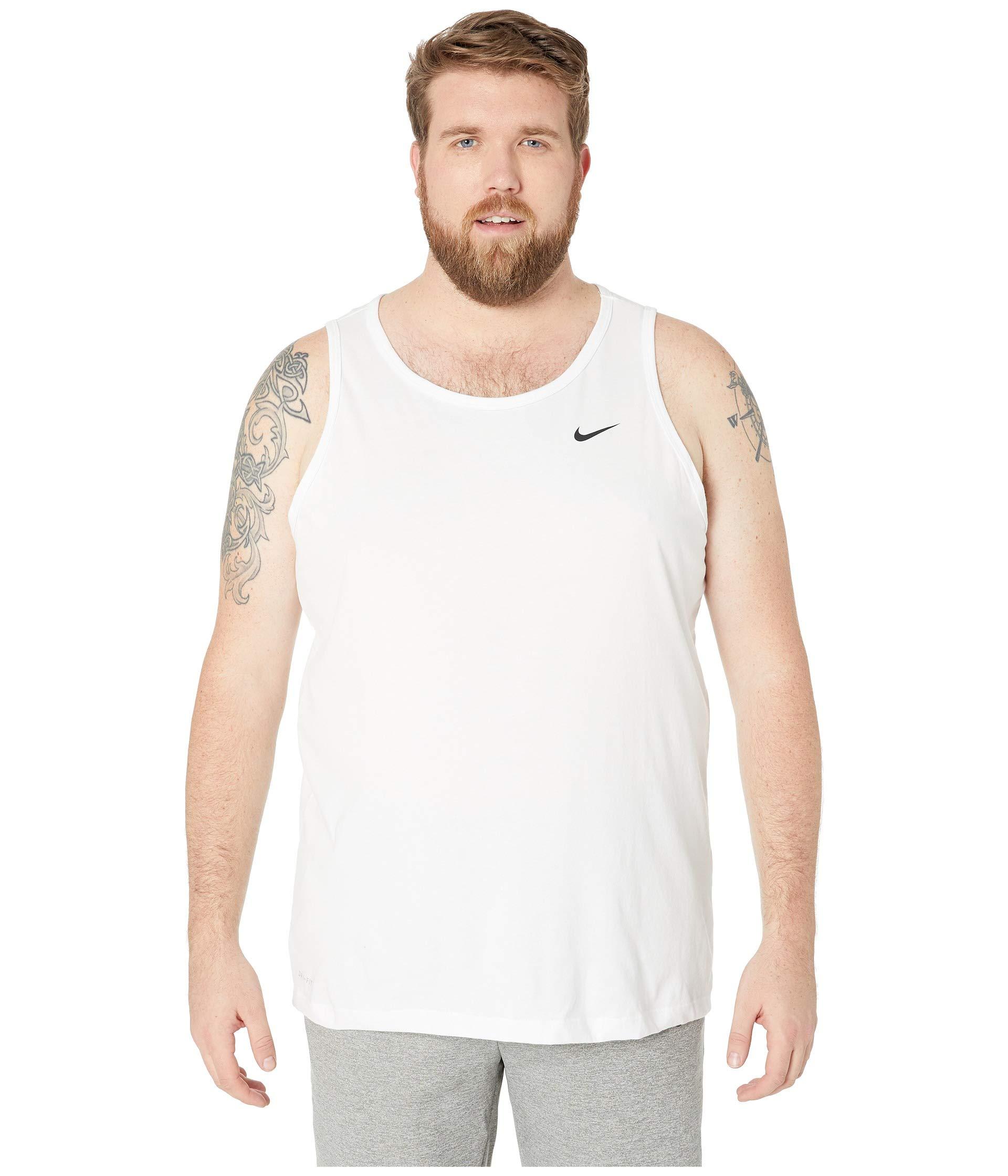 nike big and tall tank tops