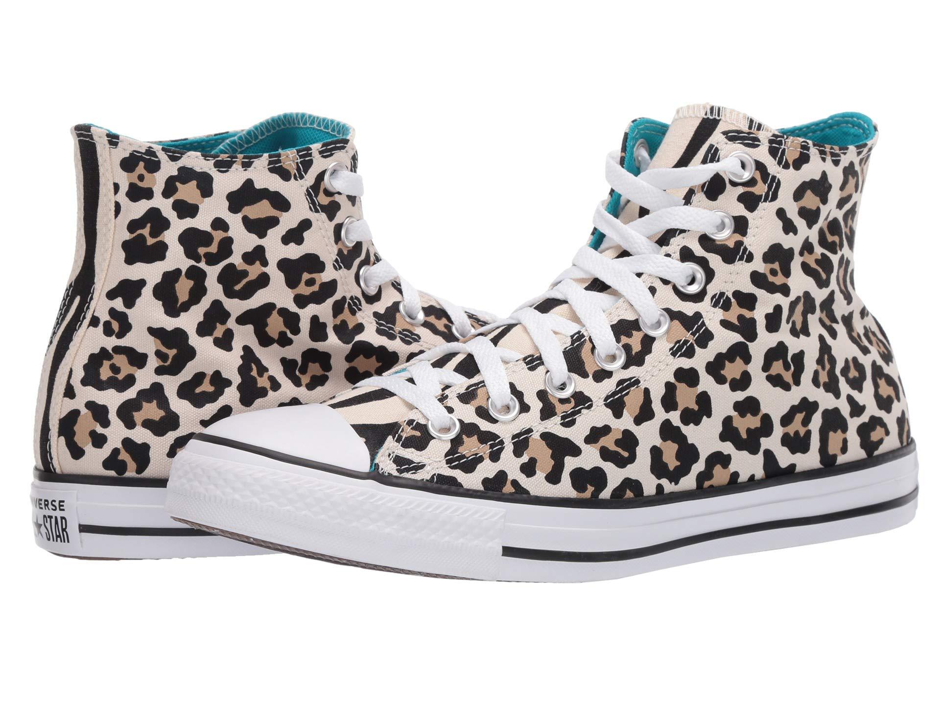 Converse Canvas Chuck Taylor All Star Leopard Print - Hi - Lyst