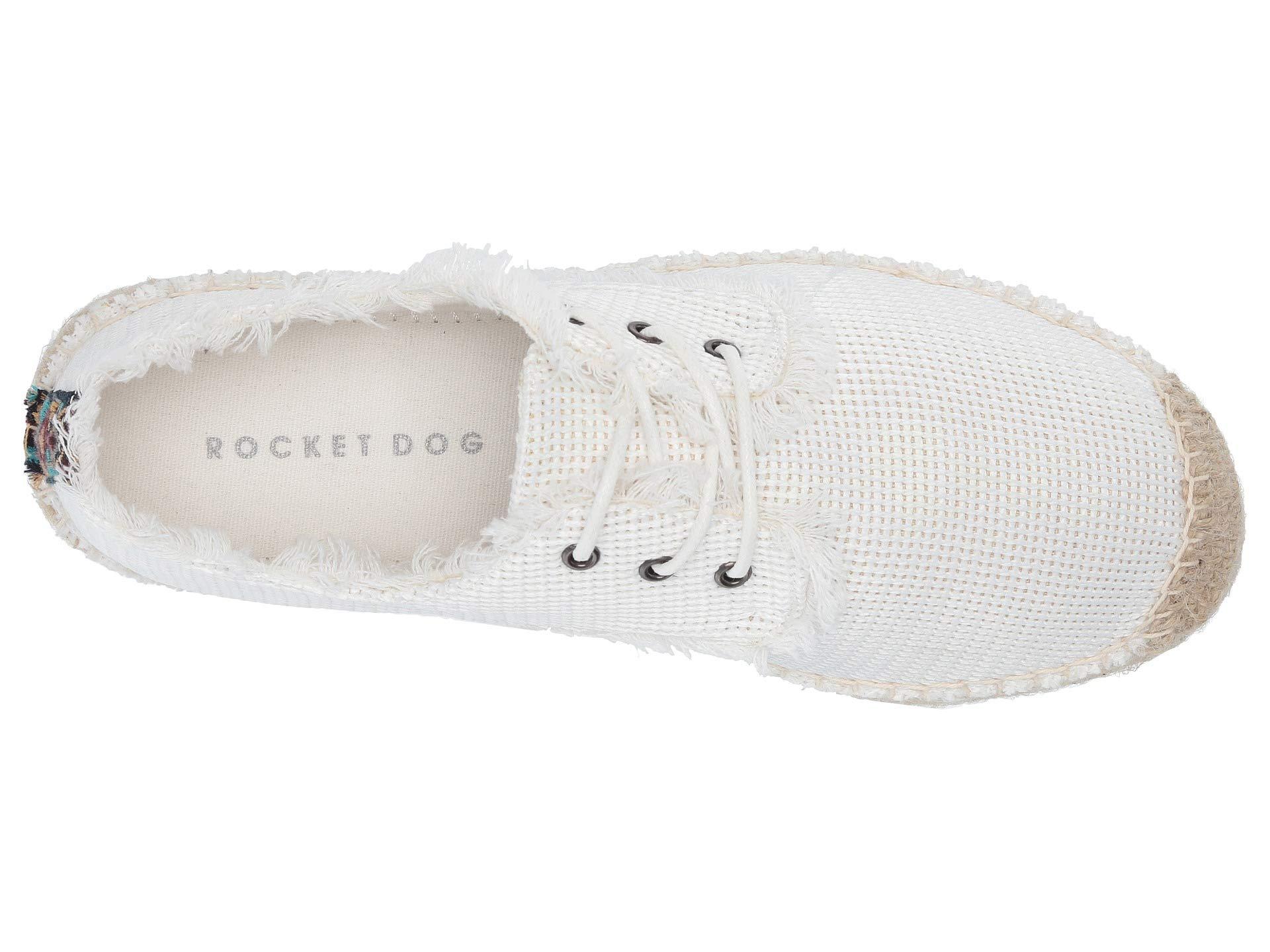 Rocket Dog Womens Etty Denise Fabric Boat Shoe