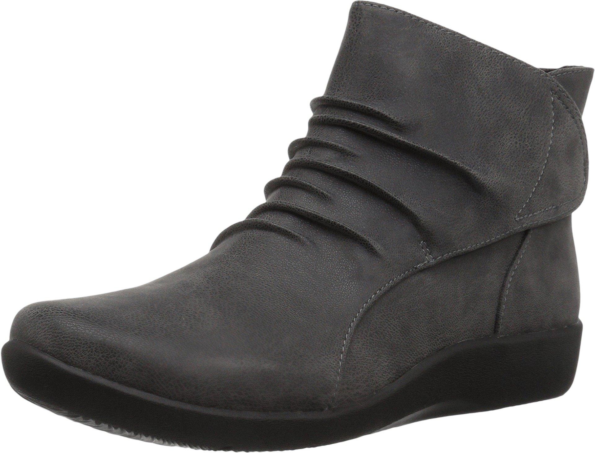 rubber sole wedge boots