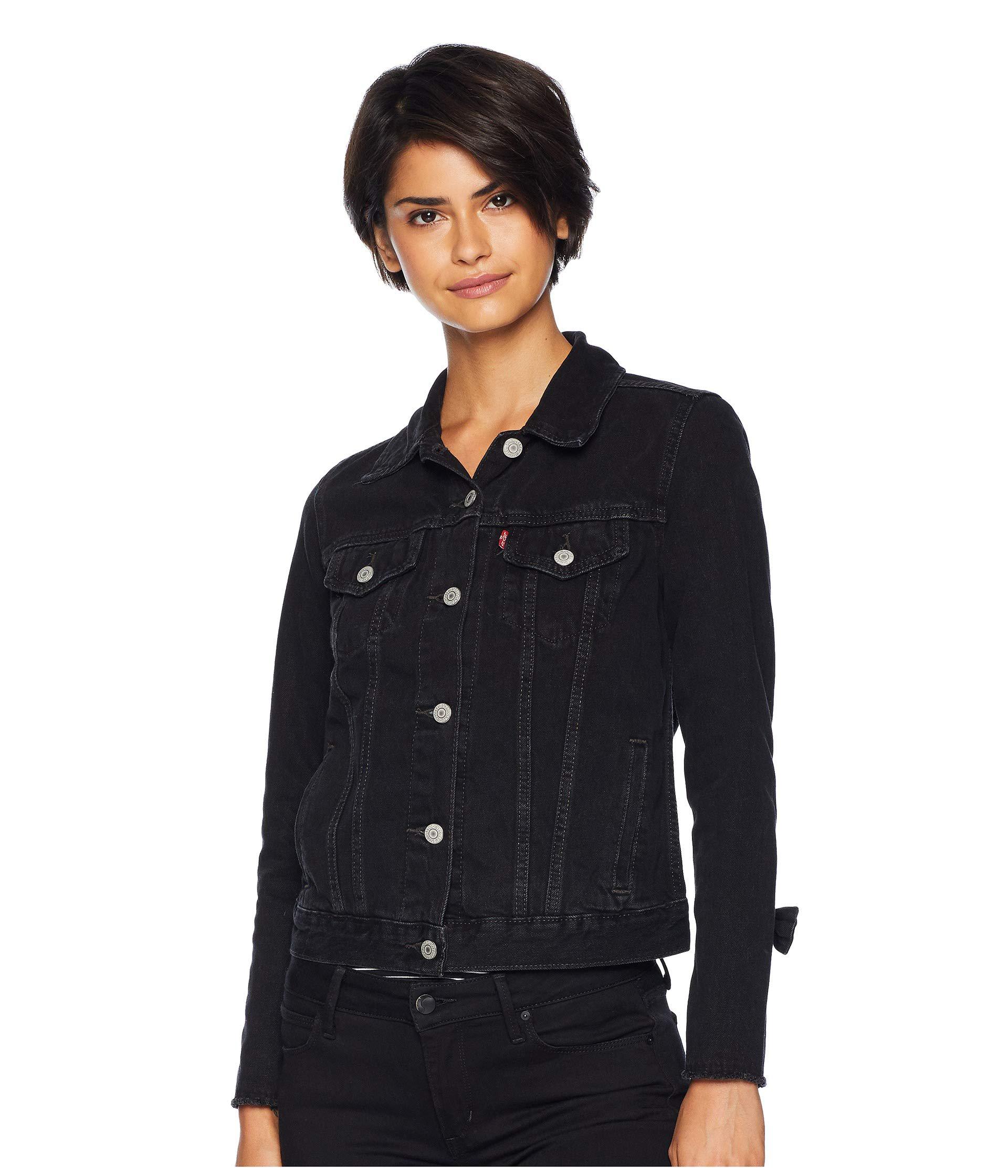 levis black jacket women