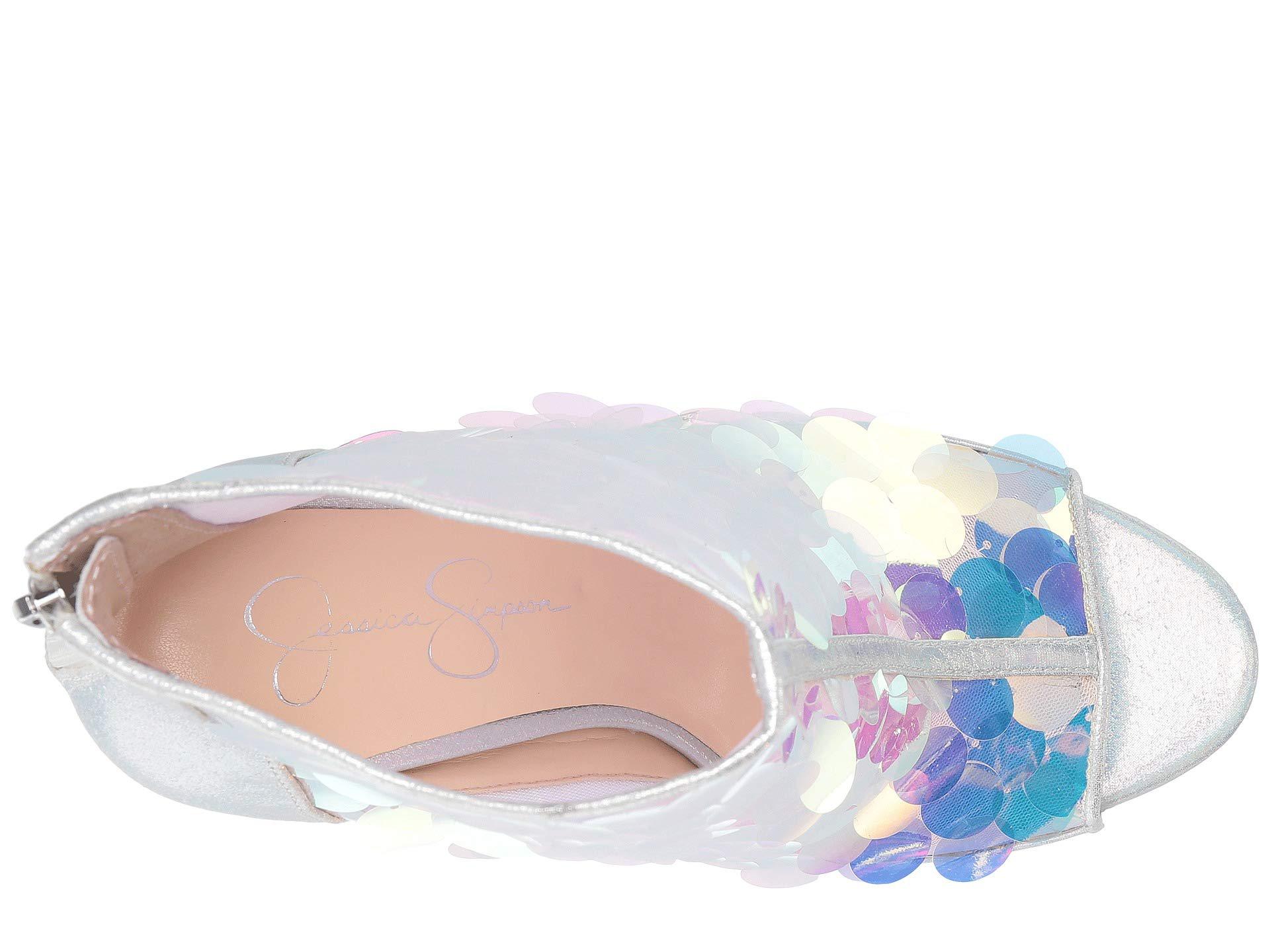 jessica simpson iridescent shoes