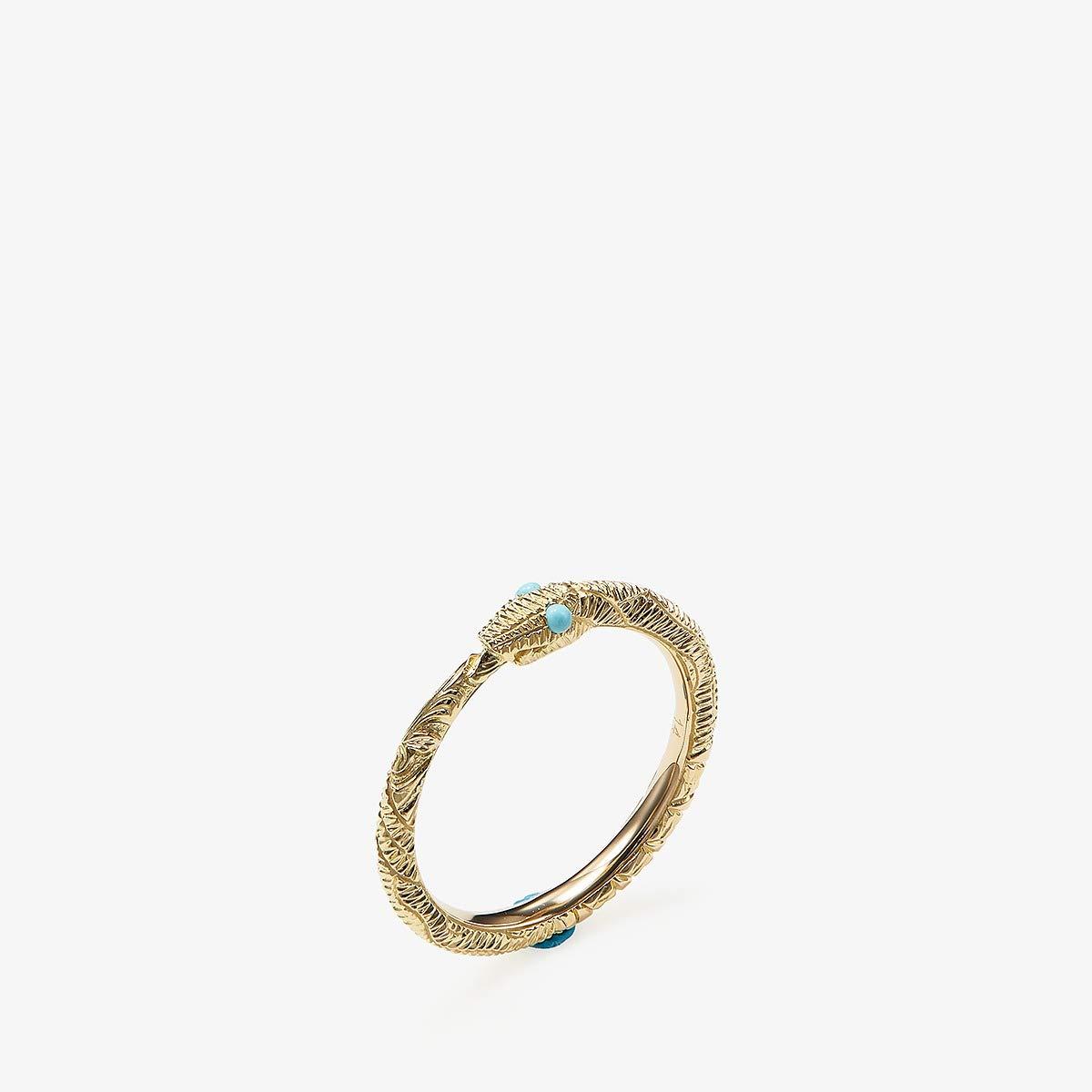 Gucci Ouroboros Ring in Blue (Metallic) - Save 14% | Lyst