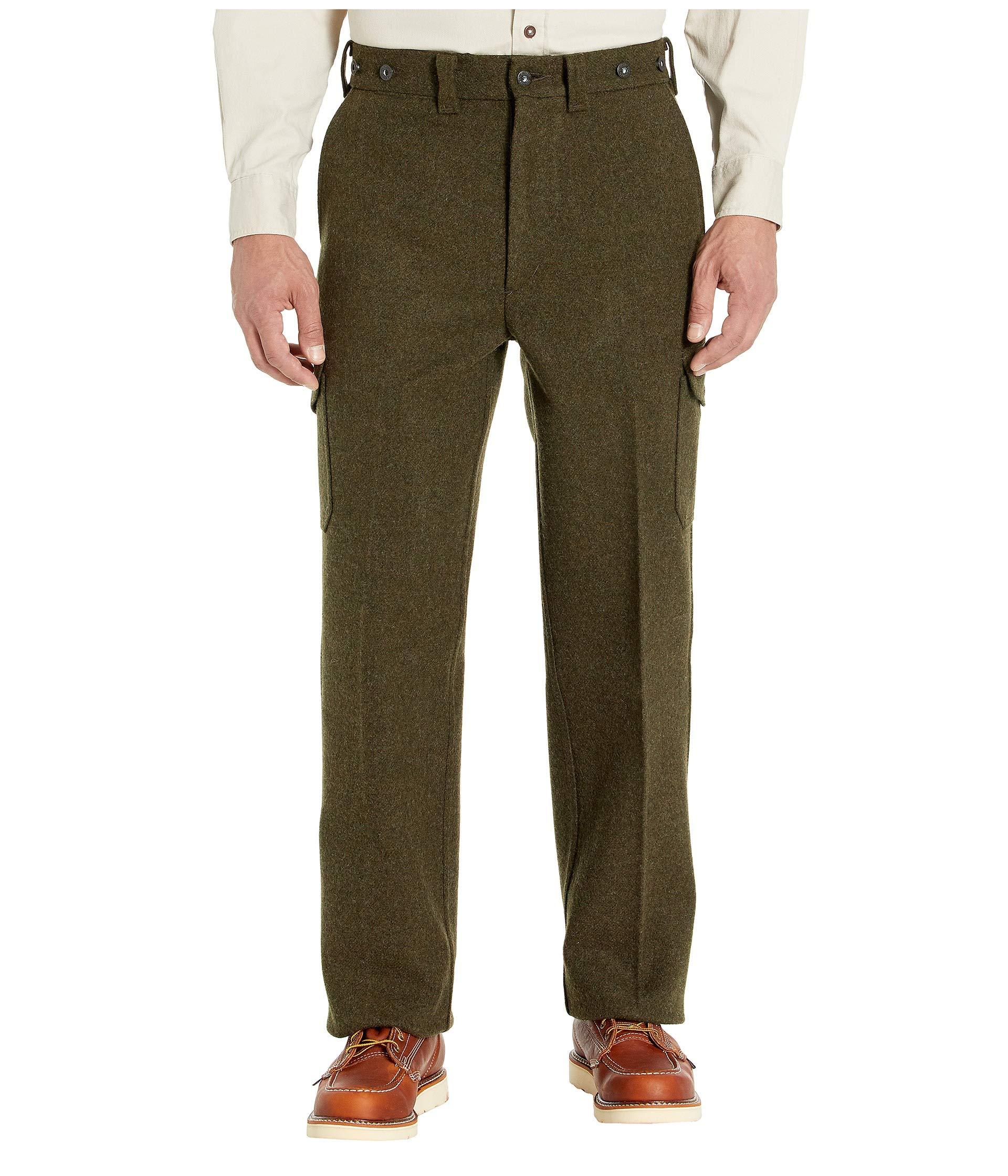 Filson Wool Mackinaw Field Pant in Forest Green (Green) for Men - Save ...