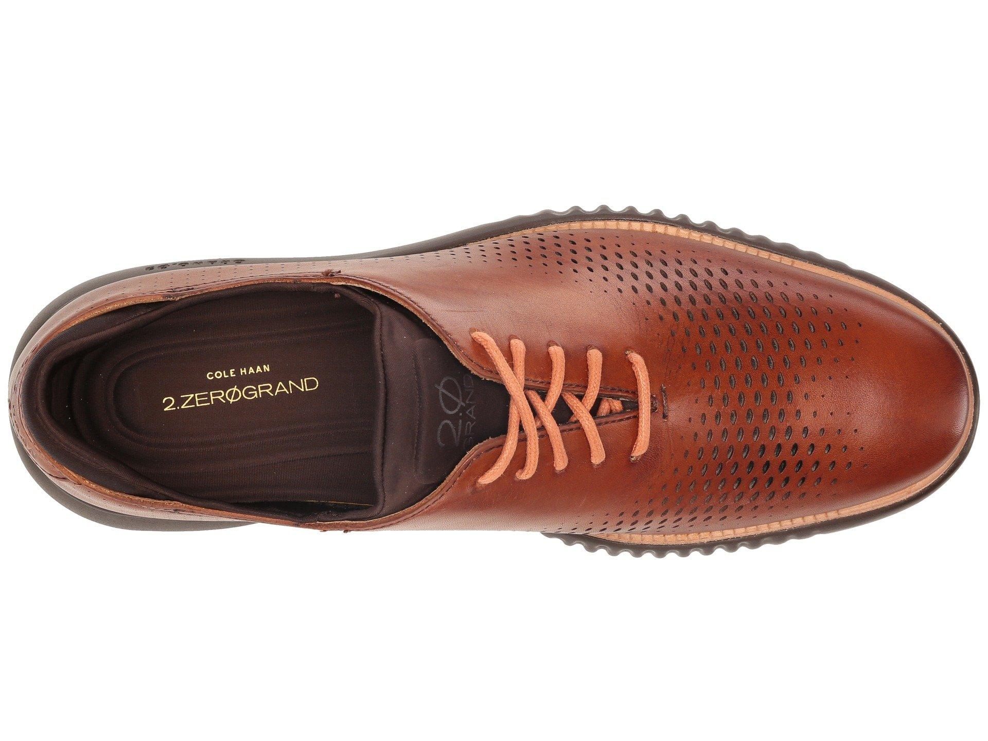 Cole Haan 2.zerogrand Laser Wing Oxford in Natural for Men | Lyst