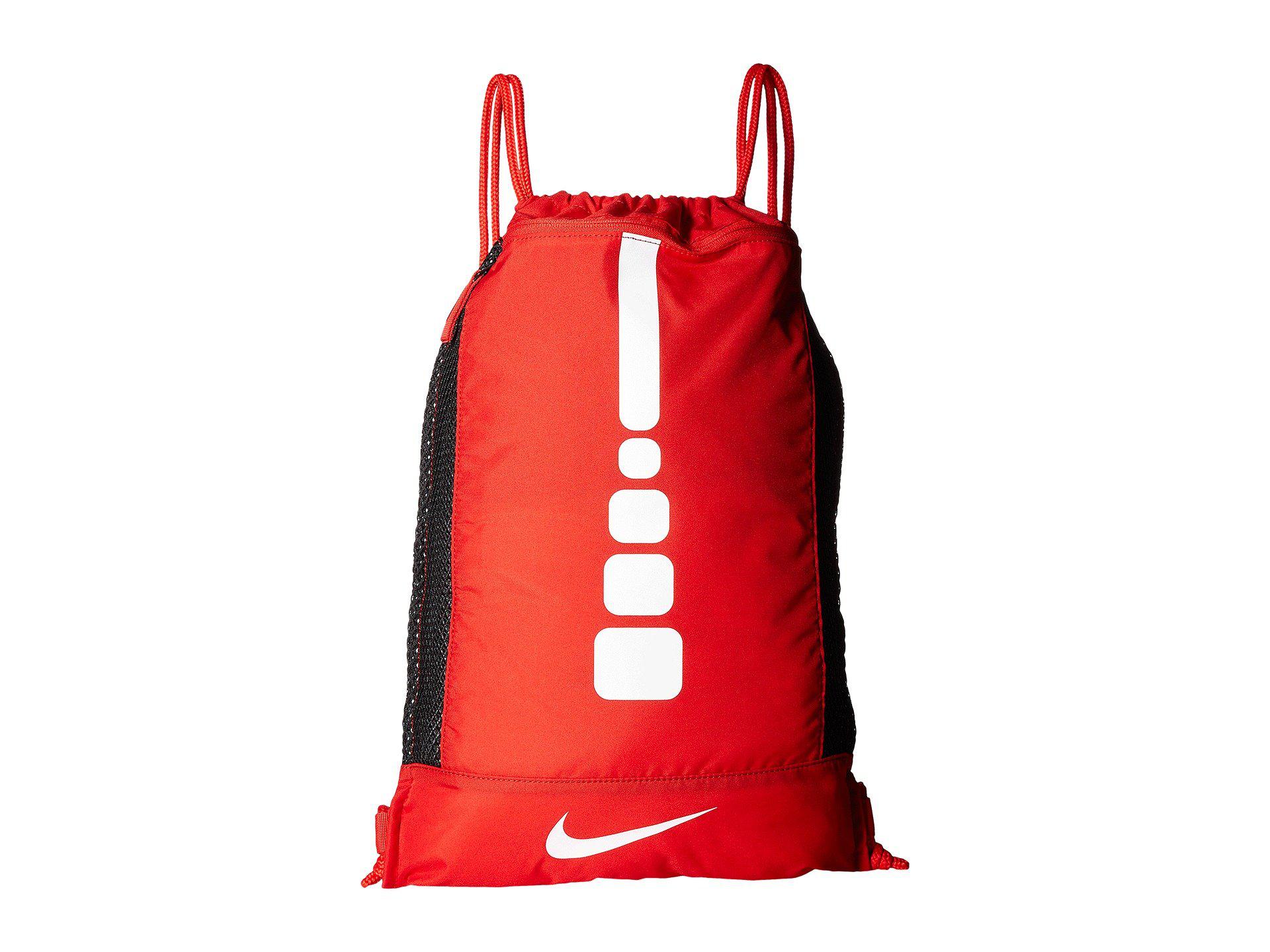 nike hoops elite basketball gym sack