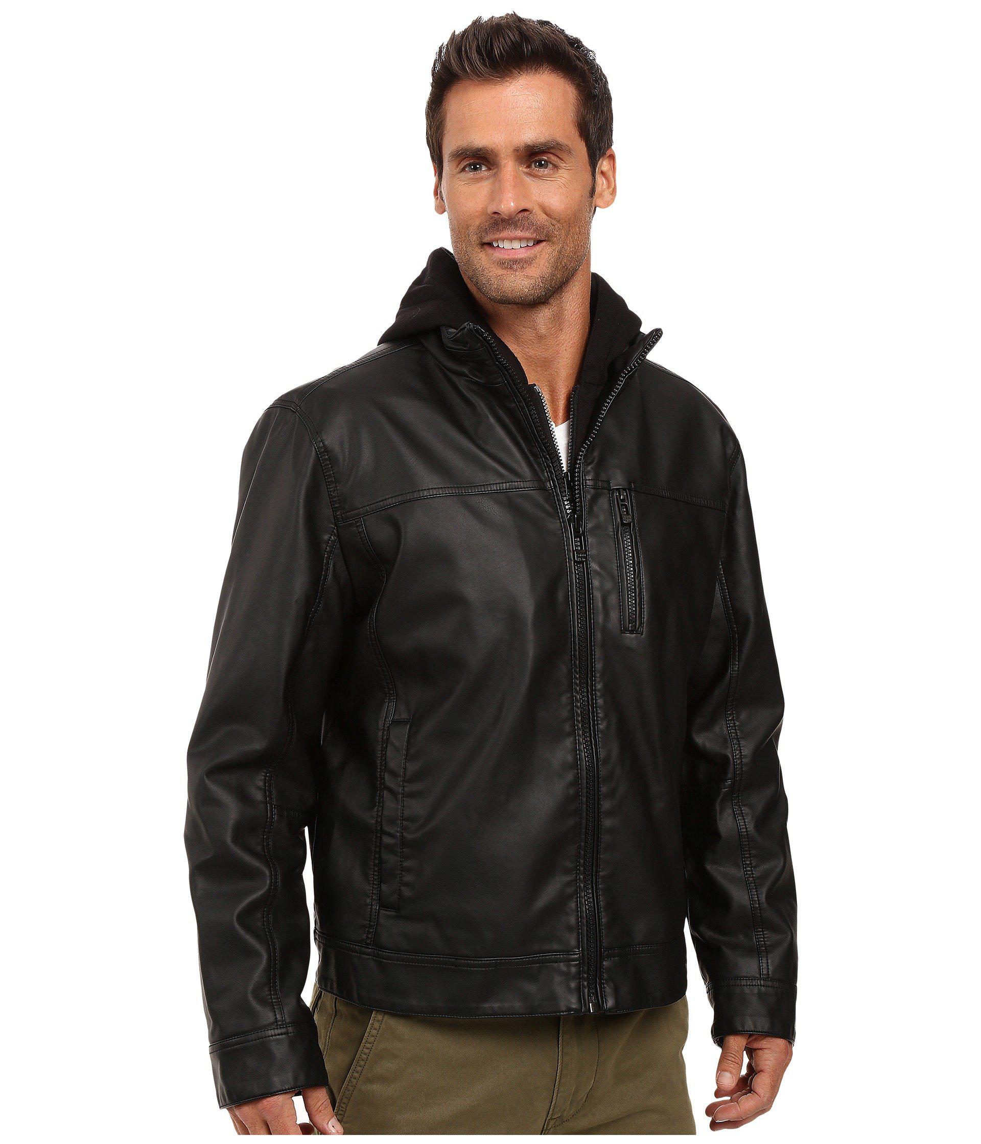 Calvin Klein Leather Jacket With Hoodie Outlet, 52% OFF | centro-innato.com