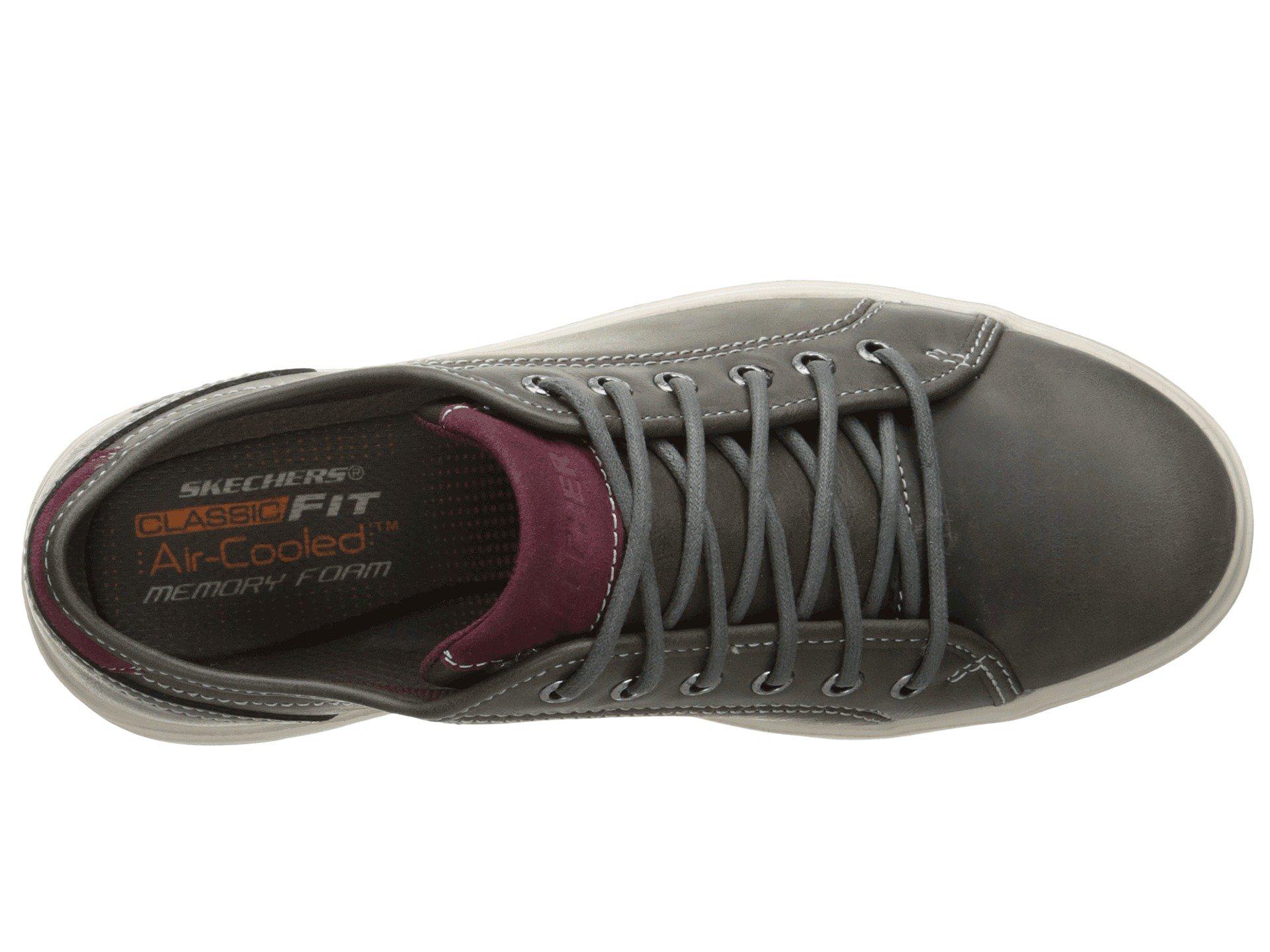 skechers porter ressen brown leather