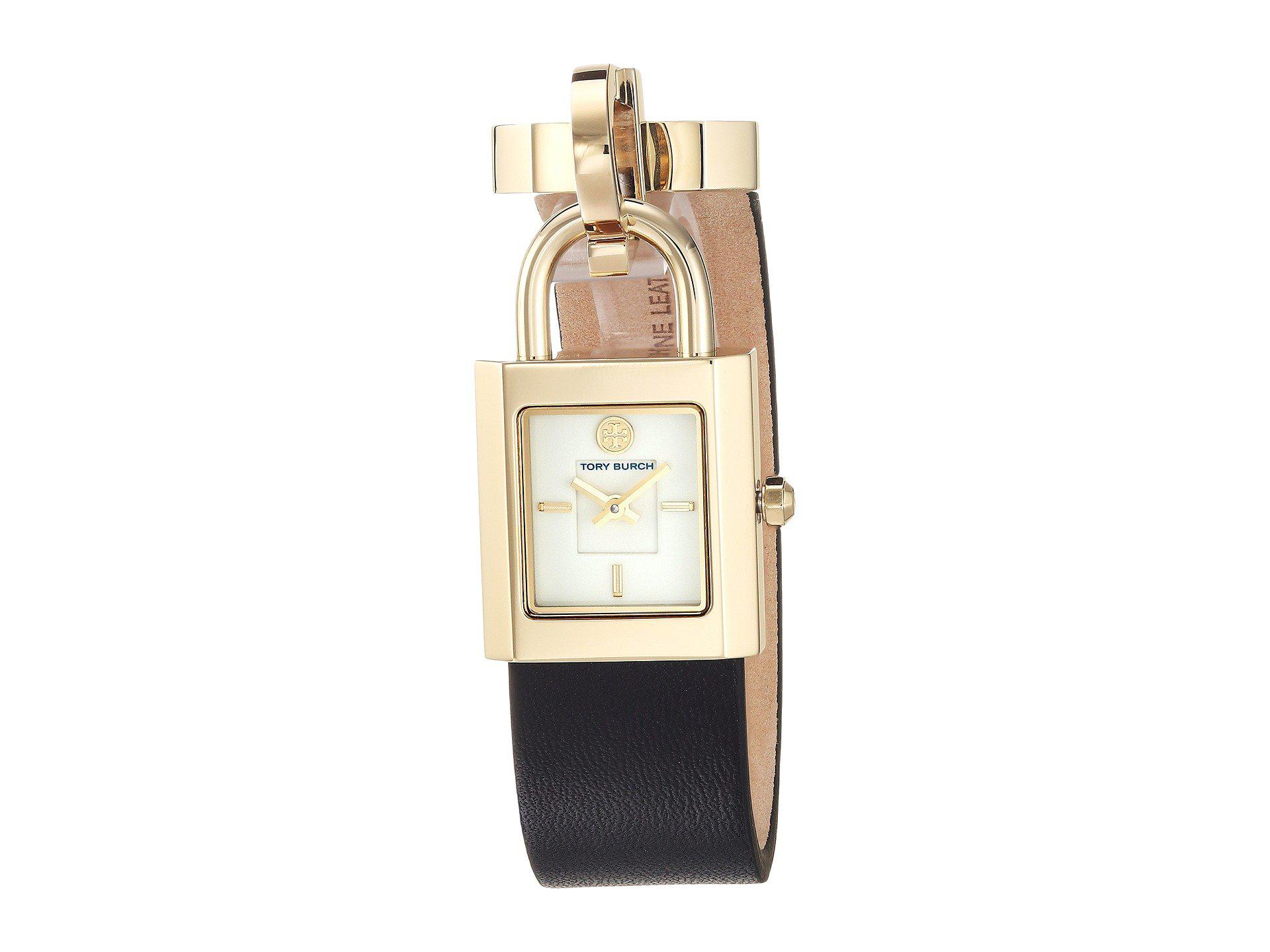 tory burch lock watch