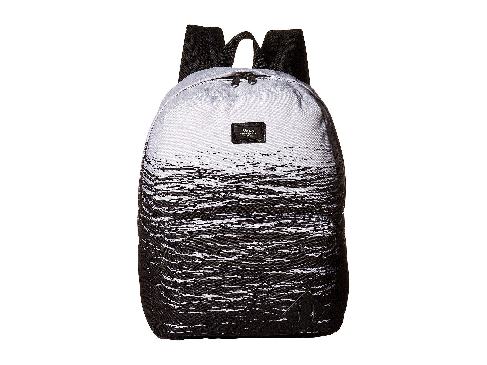 all white vans backpack