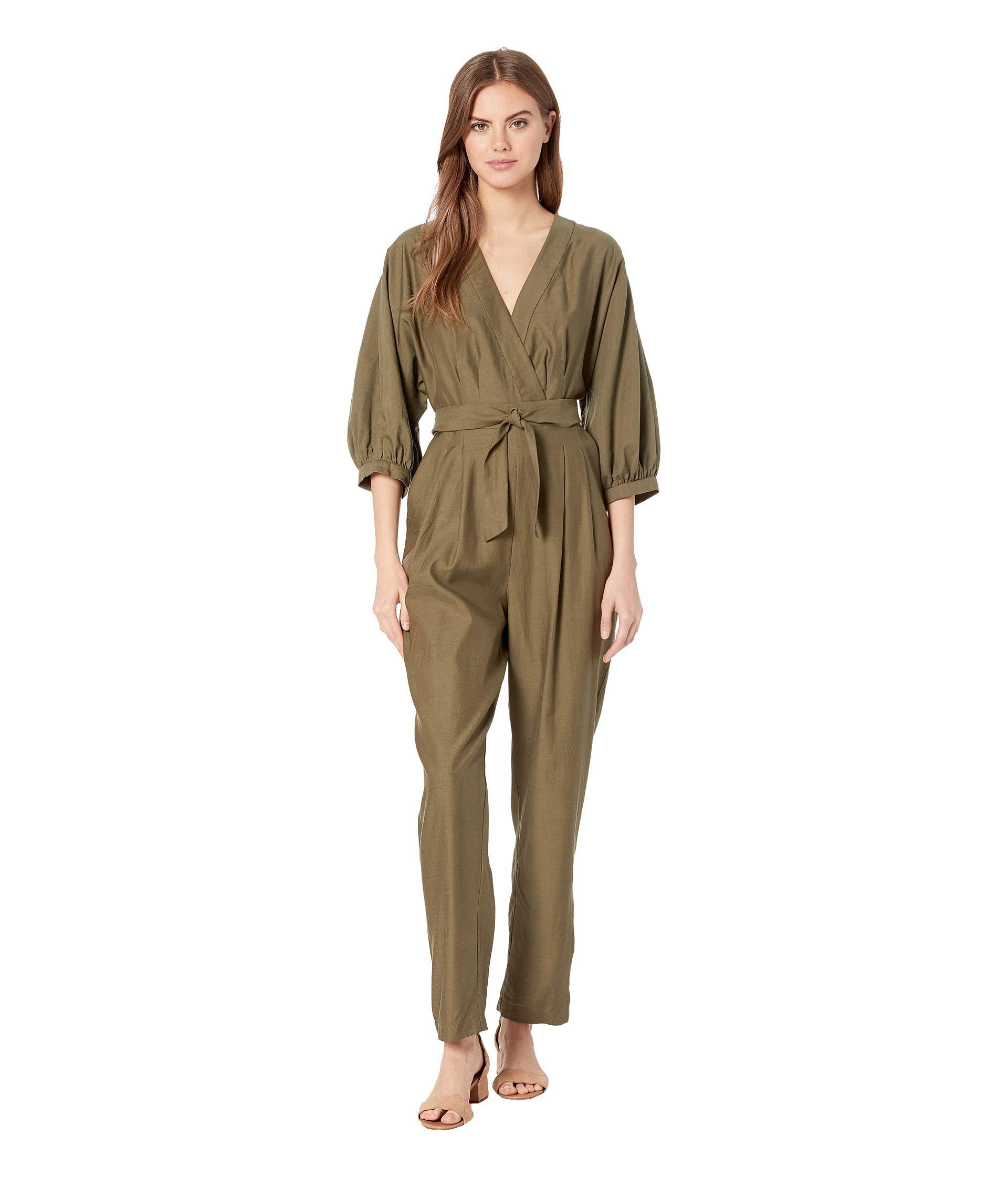 bcbg green romper