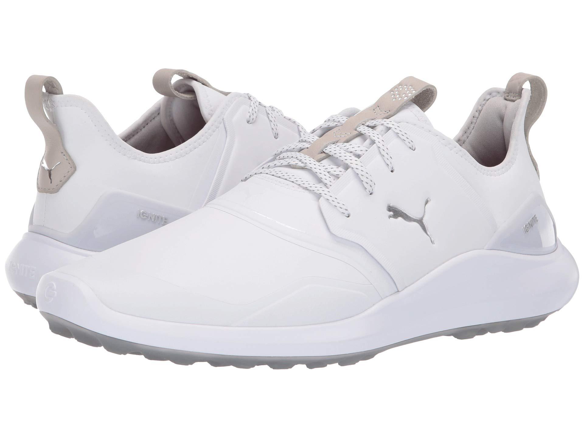 PUMA Golf Ignite Nxt Pro Golf Shoe in White for Men | Lyst