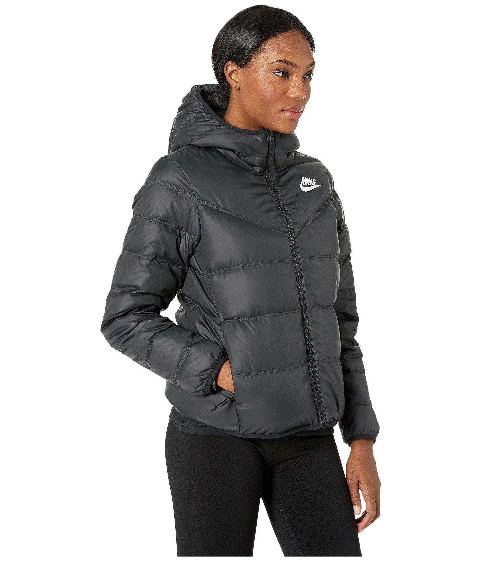 sportswear women's reversible down fill jacket