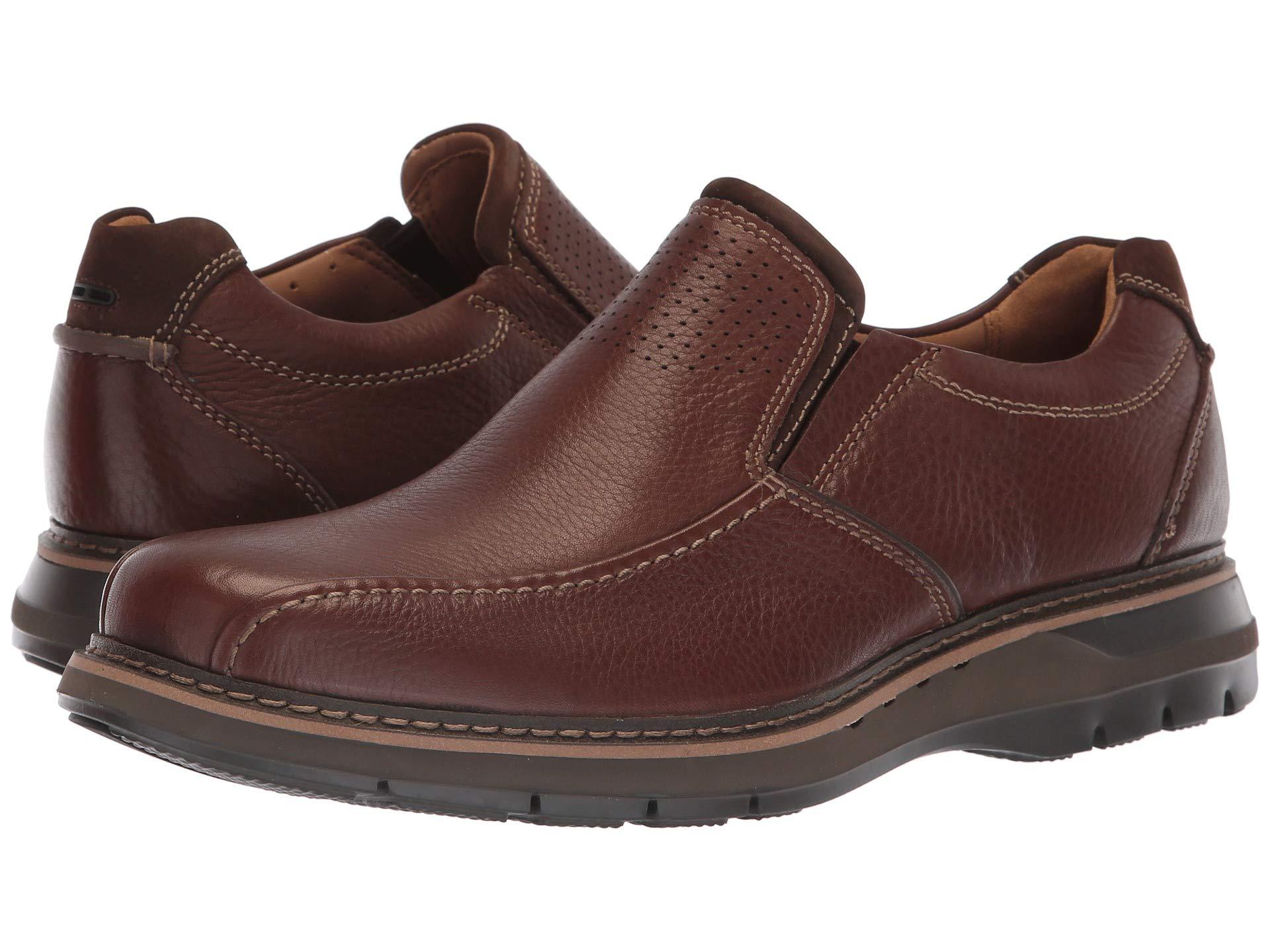 Clarks Denim Un Ramble Step in Mahogany (Brown) for Men - Save 3% - Lyst