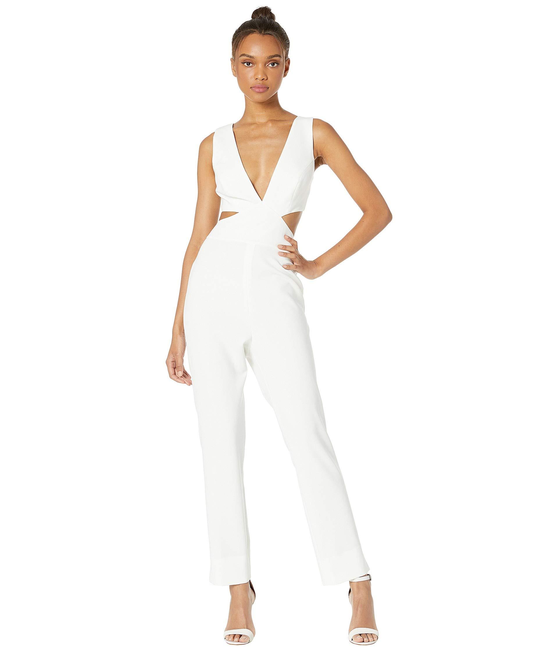 bcbg white romper