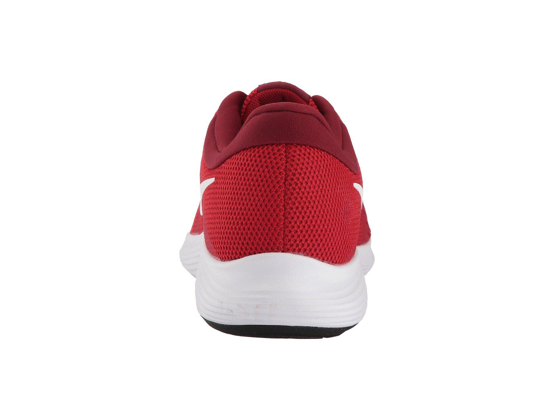 Nike Revolution 4 (gym Red/white/team Red/black) Running Shoes for Men -  Lyst