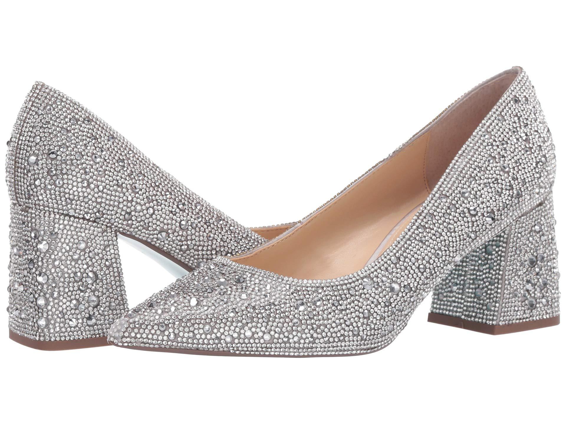 Betsey Johnson Paige Pump in Metallic 