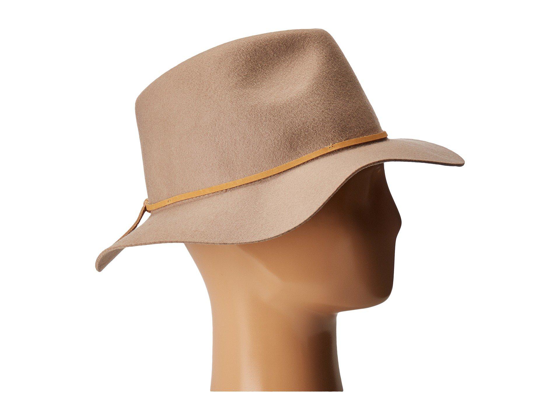 Brixton Felt Wesley Fedora (light Tan 