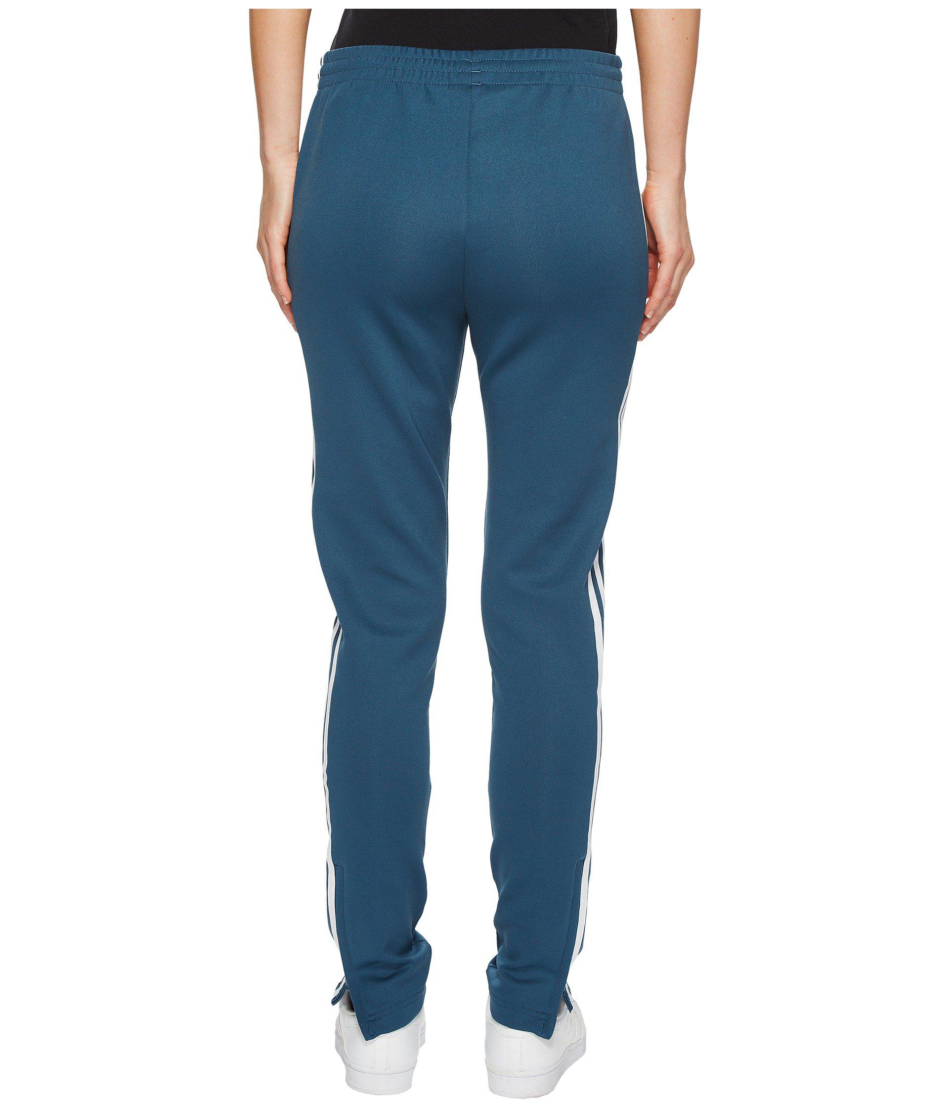 adidas Originals Synthetic Sst Track Pants in Dark Steel (Blue) | Lyst