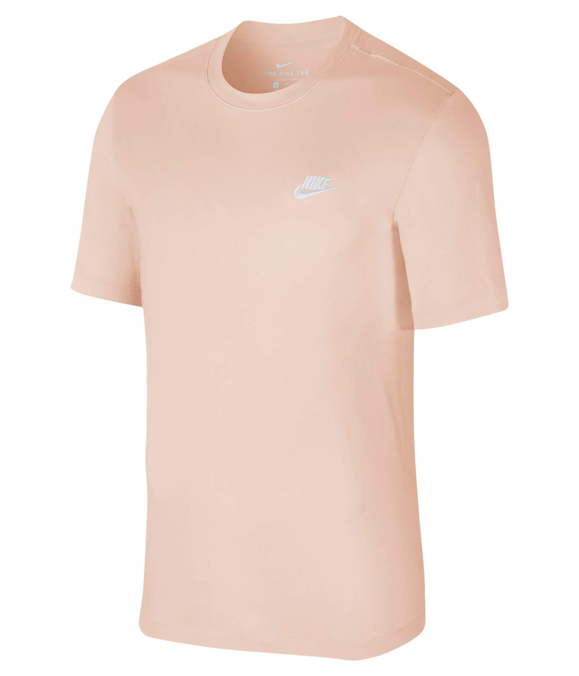 nike club t shirt pink