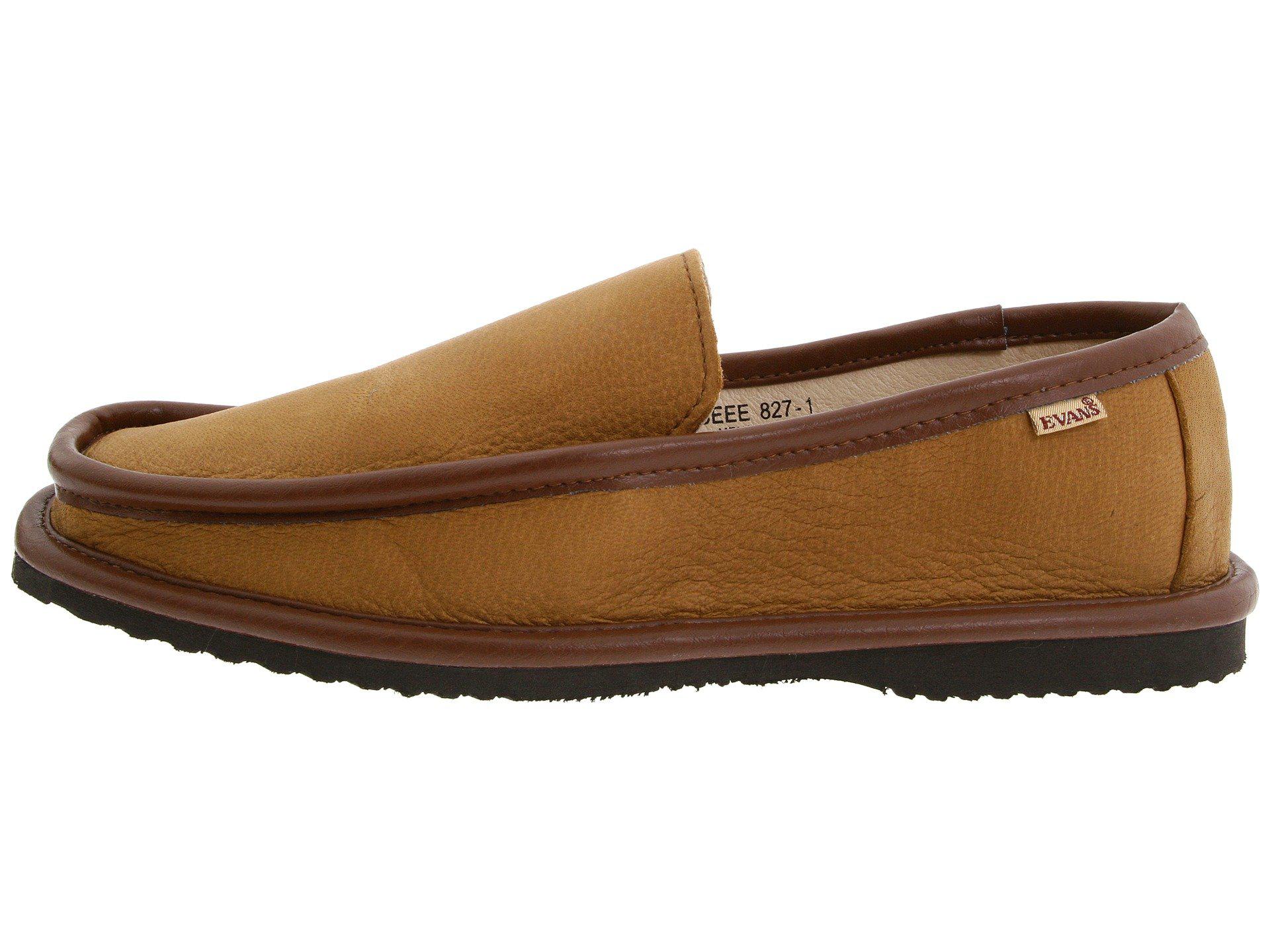 L.B. Evans Leather Deerking (mocha) Men's Slippers in Brown for Men Lyst