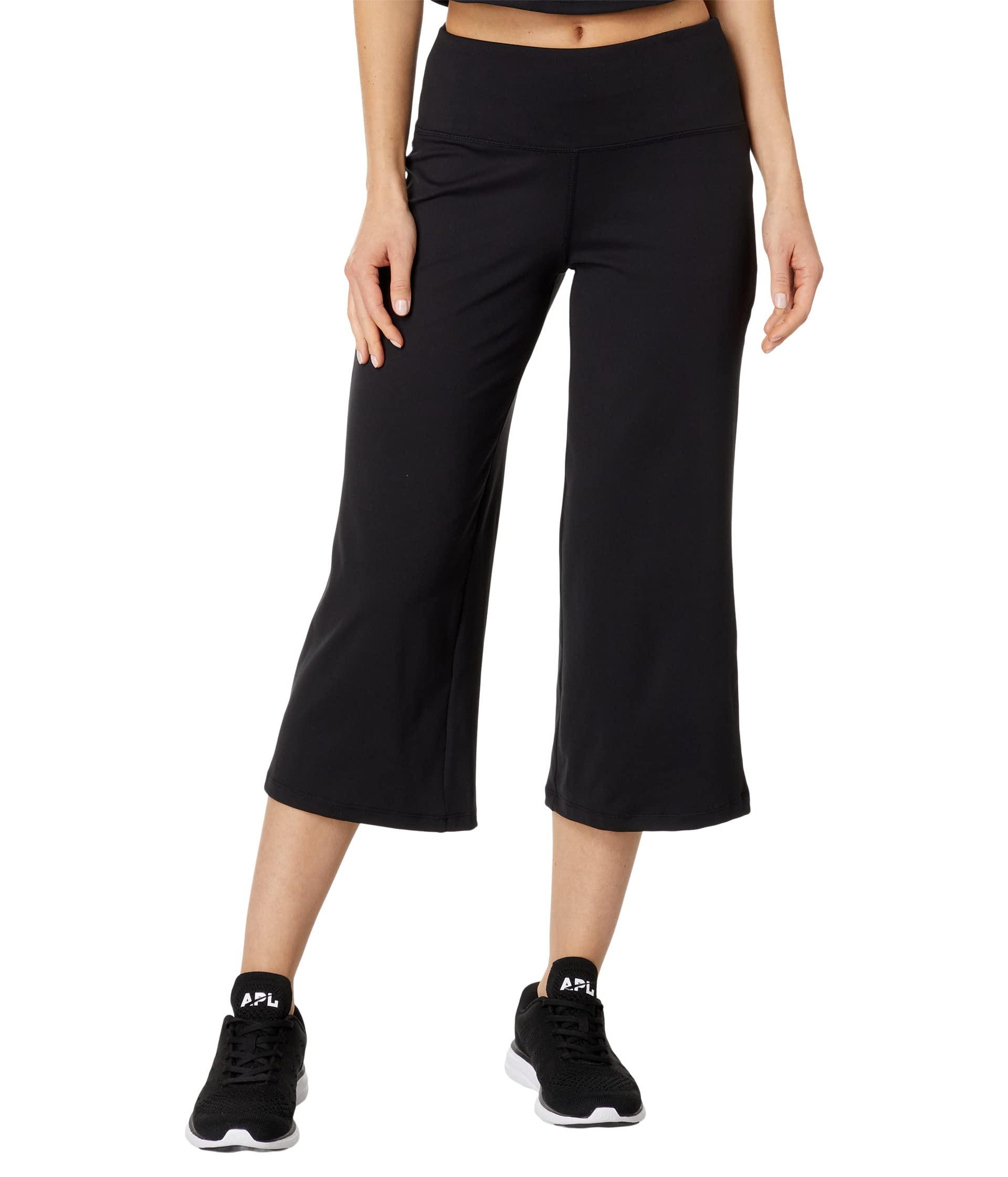 Buy Jockey Black Cotton Yoga Pants - AA01 for Women Online @ Tata CLiQ